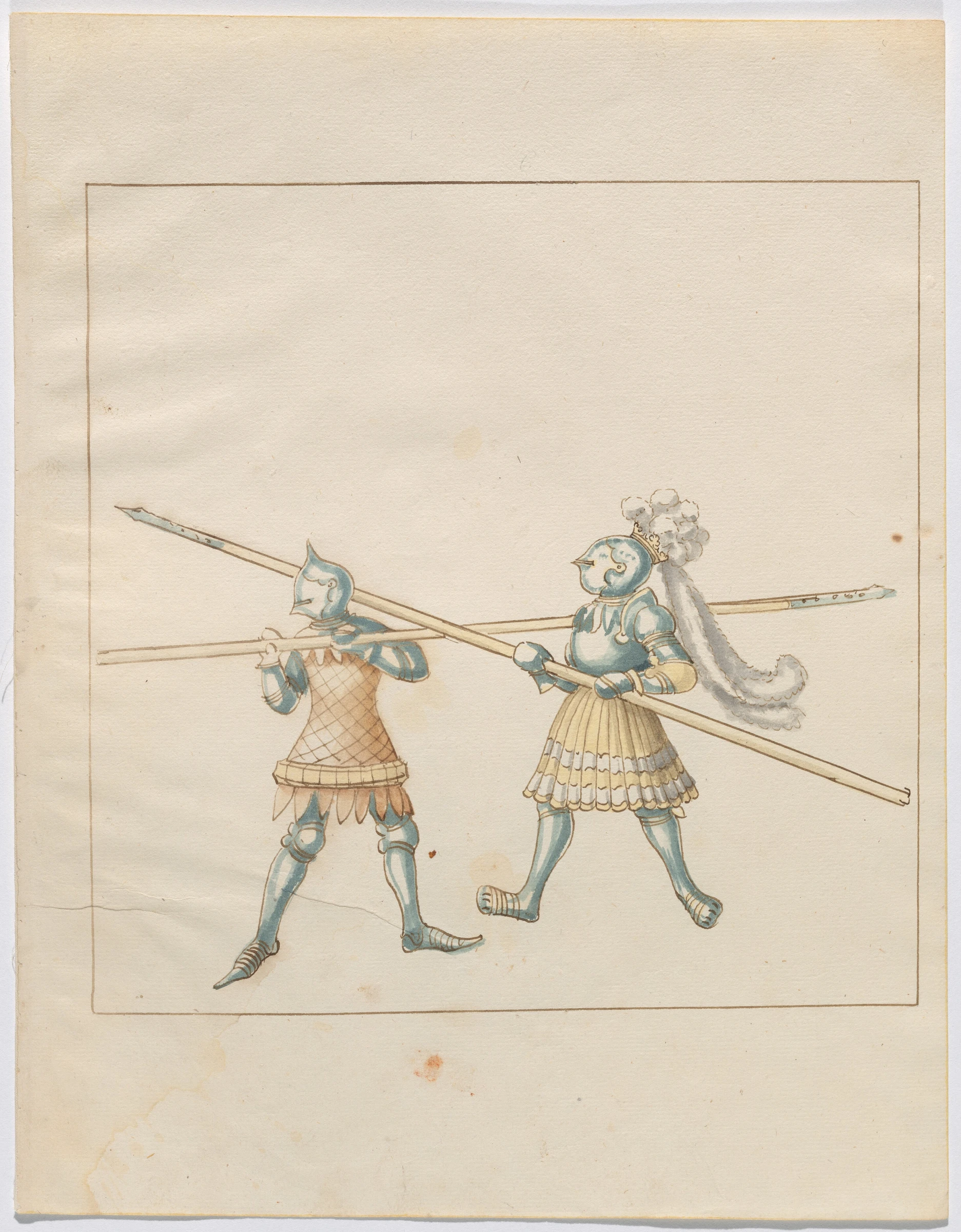 foot combat with pikes 1943.3.4537