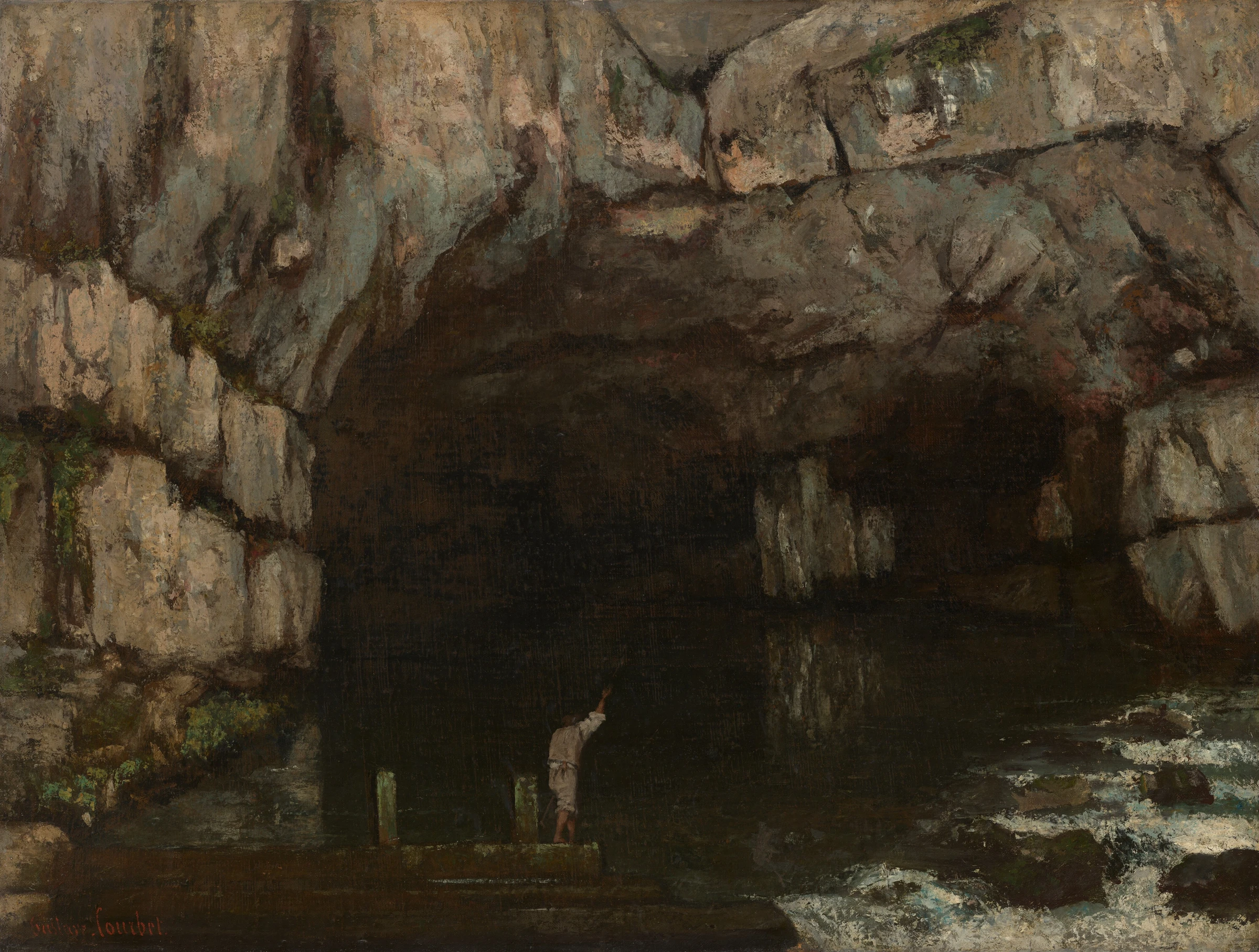 La Grotte De La Loue 1957.6.1