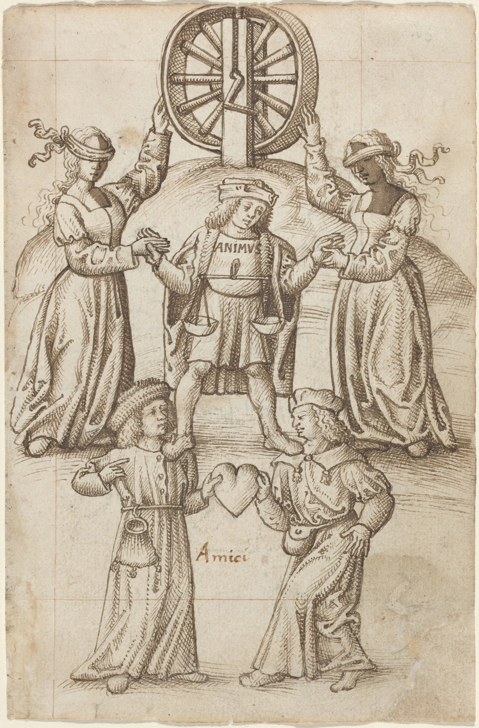 friendship is equality; a friend is another self fol. 10 recto 2006.11.42