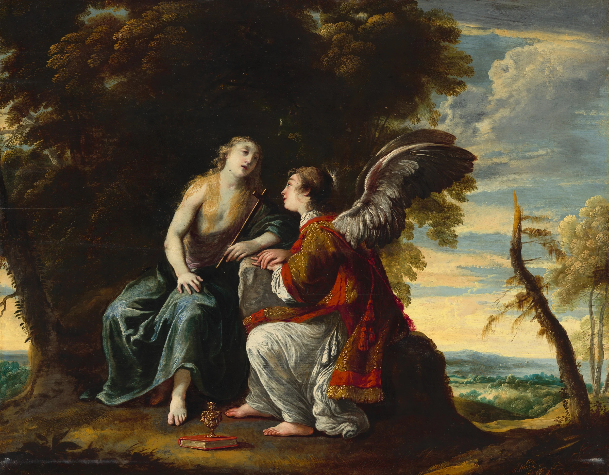 Mary Magdalene Comforted By An Angel 2017.159.2