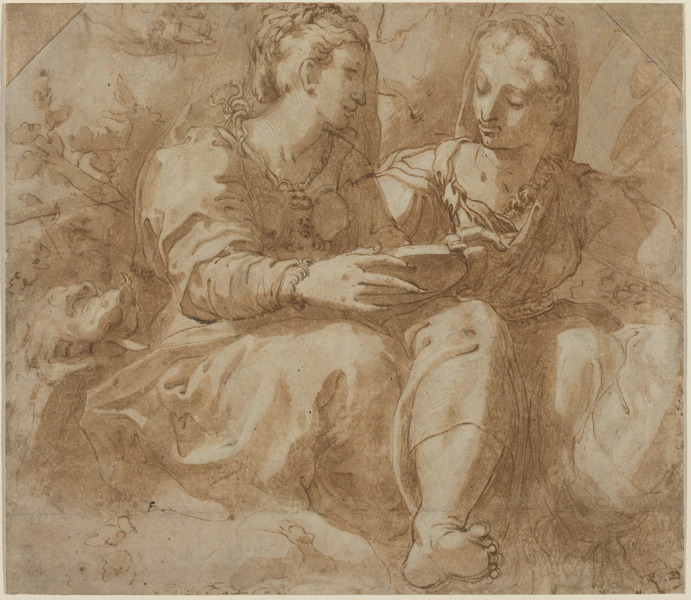 two seated women 1994.60.62