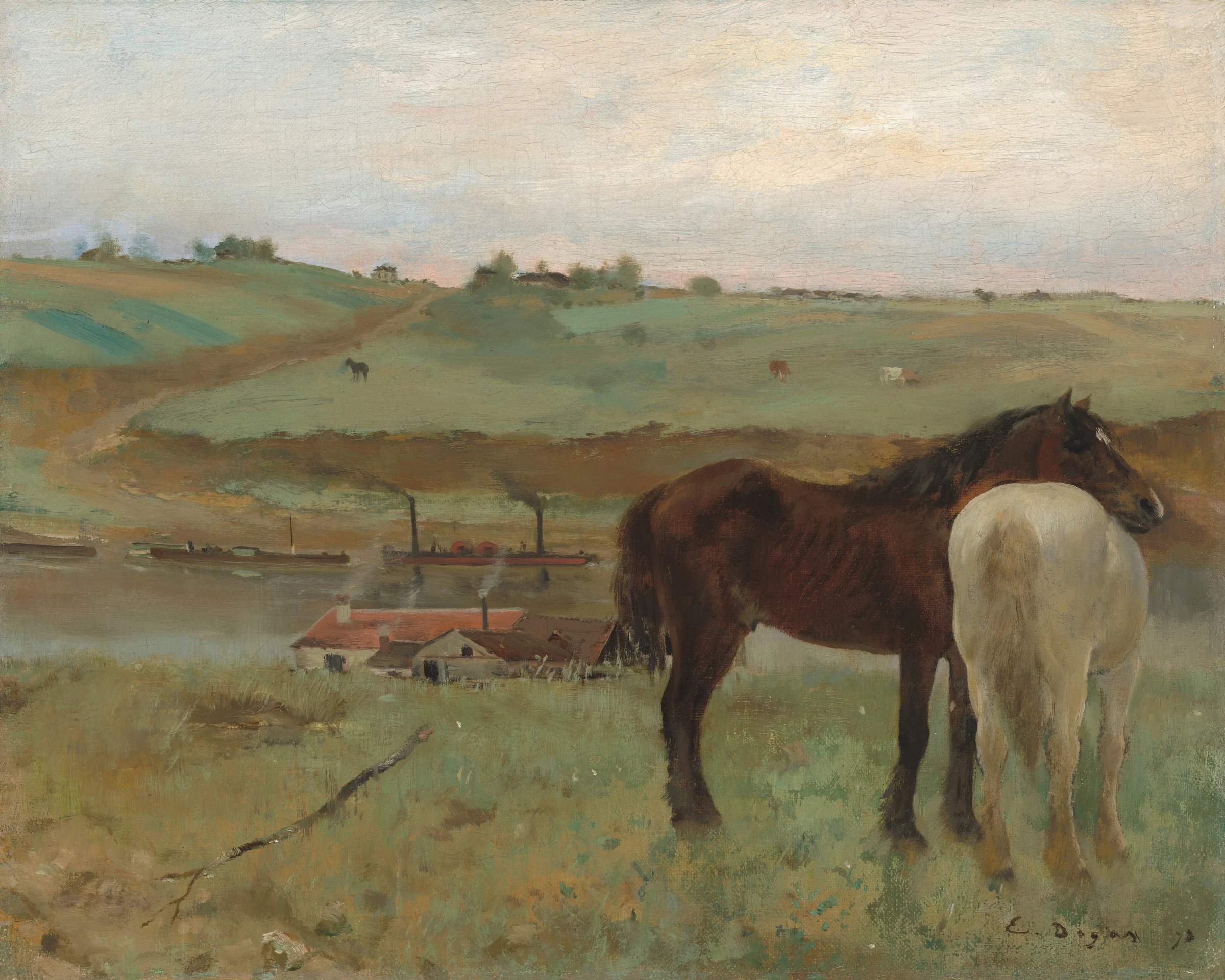 Horses In A Meadow 1995.11.1
