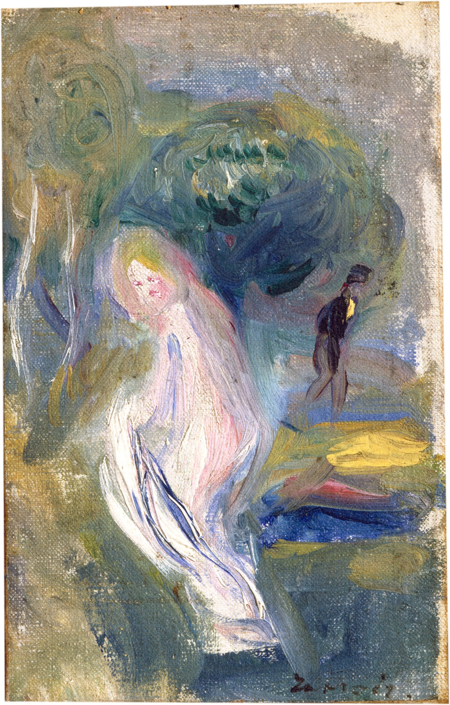 Nude With Figure In Background 1970.17.74