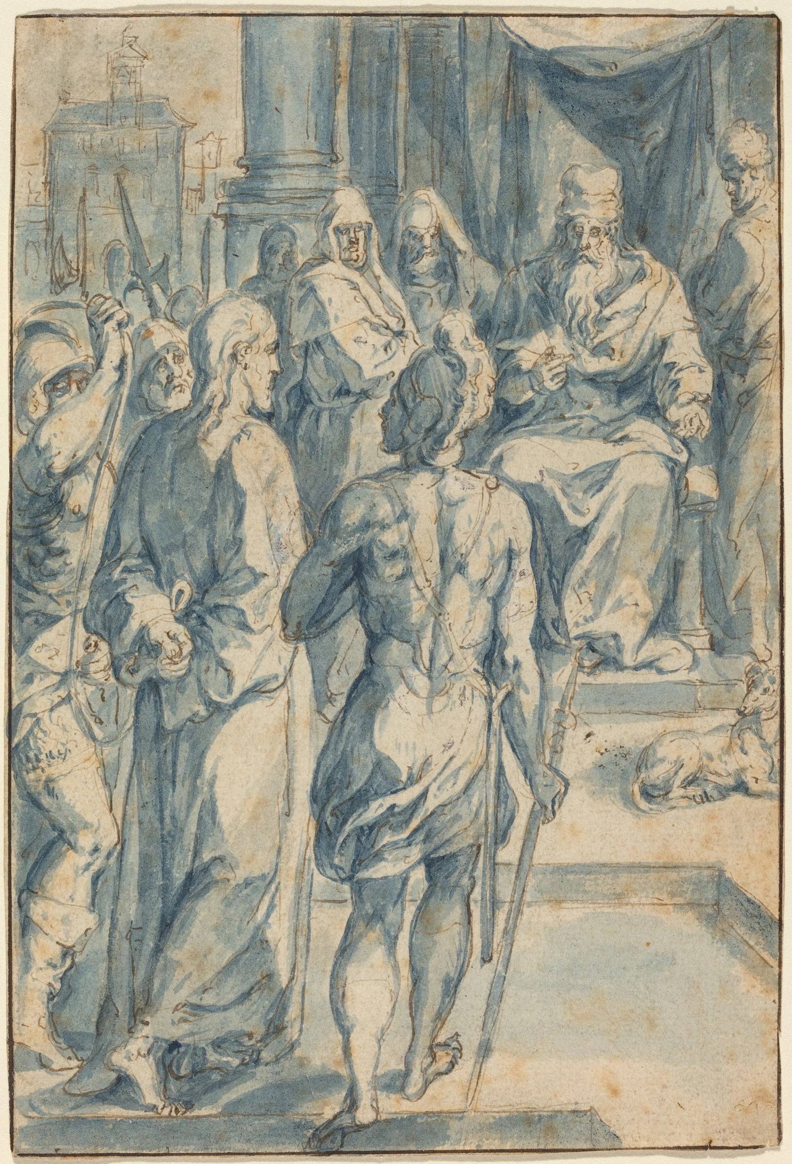 christ before caiaphas 1985.1.44