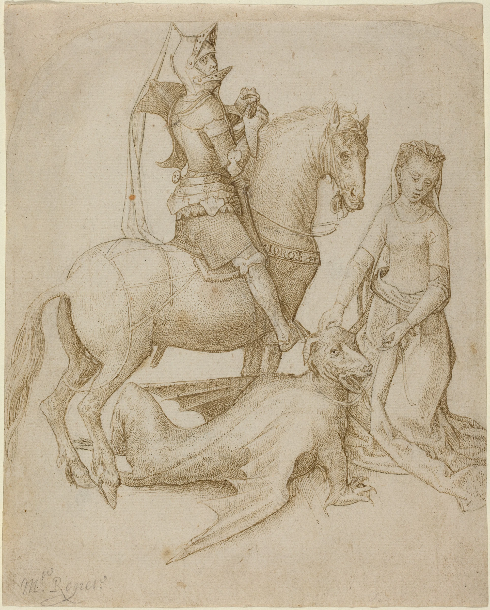 saint george and the dragon 1950.20.3