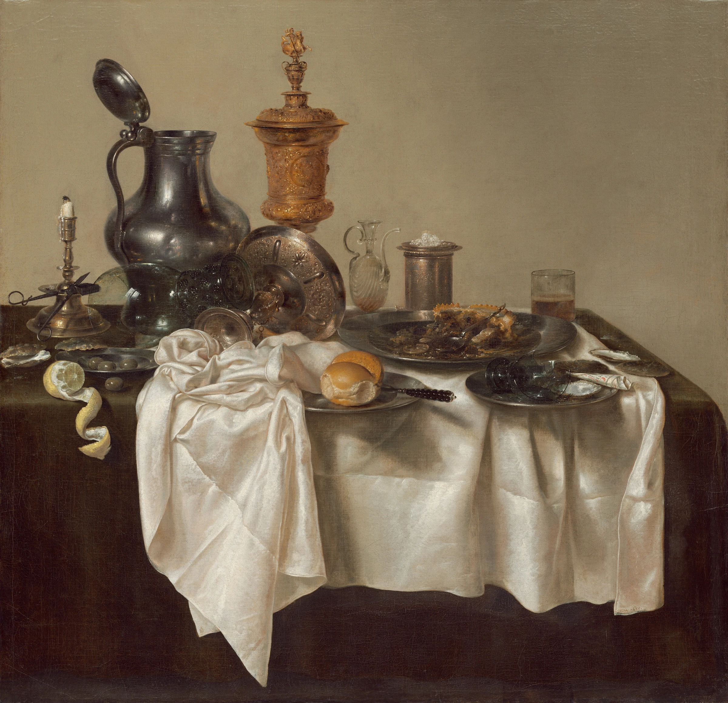 Banquet Piece With Mince Pie 1991.87.1