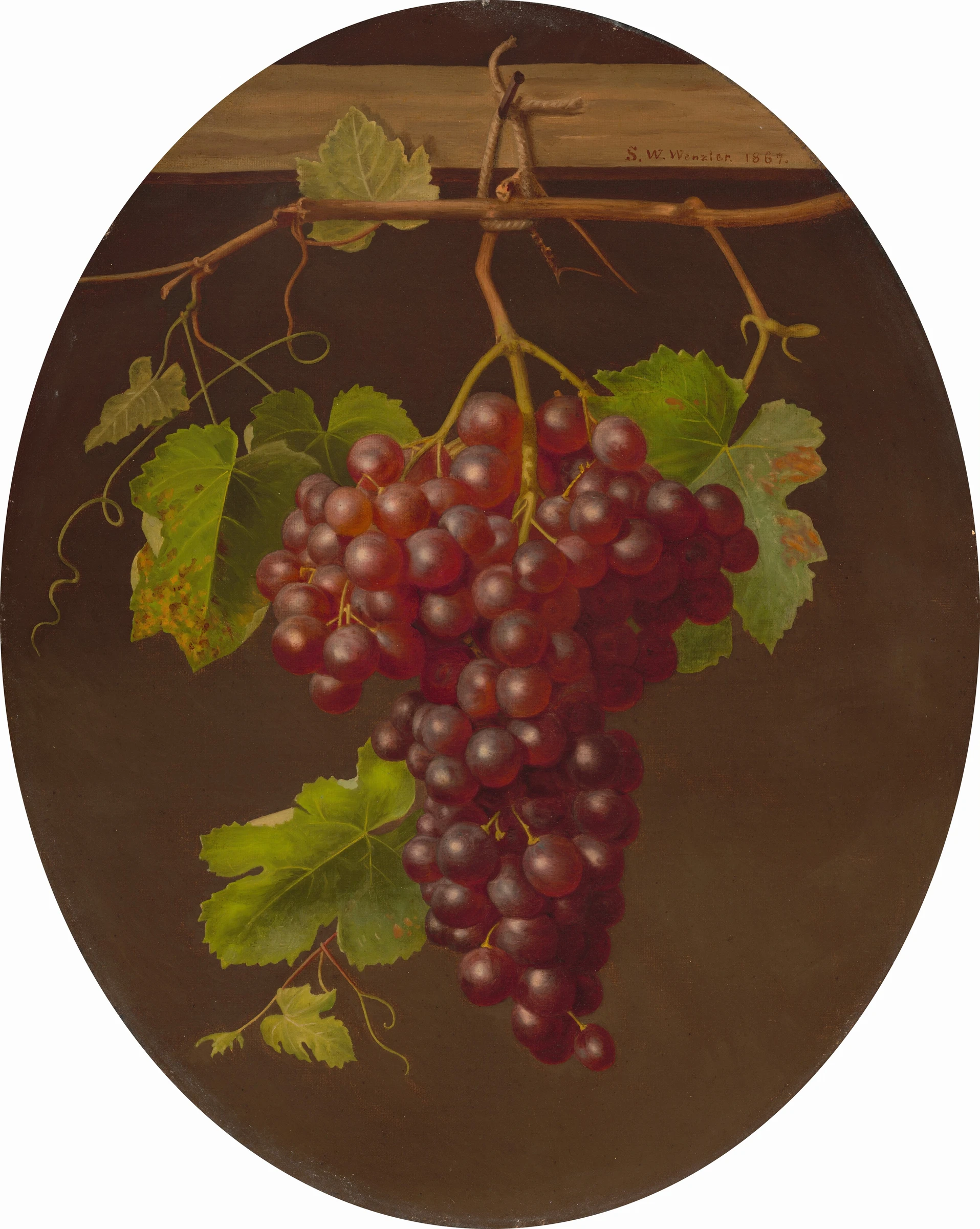Hanging Bunch Of Grapes 2018.44.21