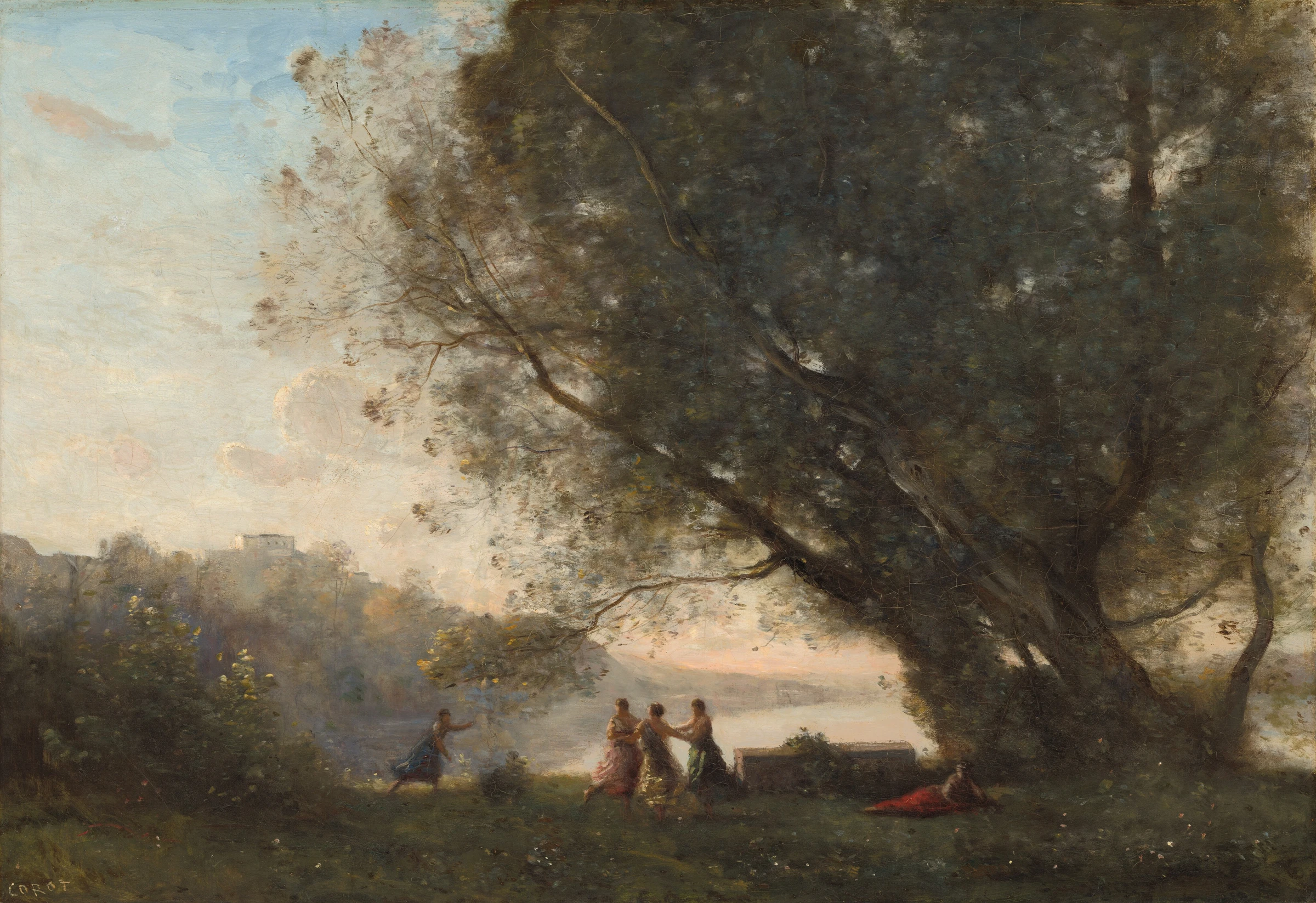 Dance Under The Trees At The Edge Of The Lake 2014.136.25