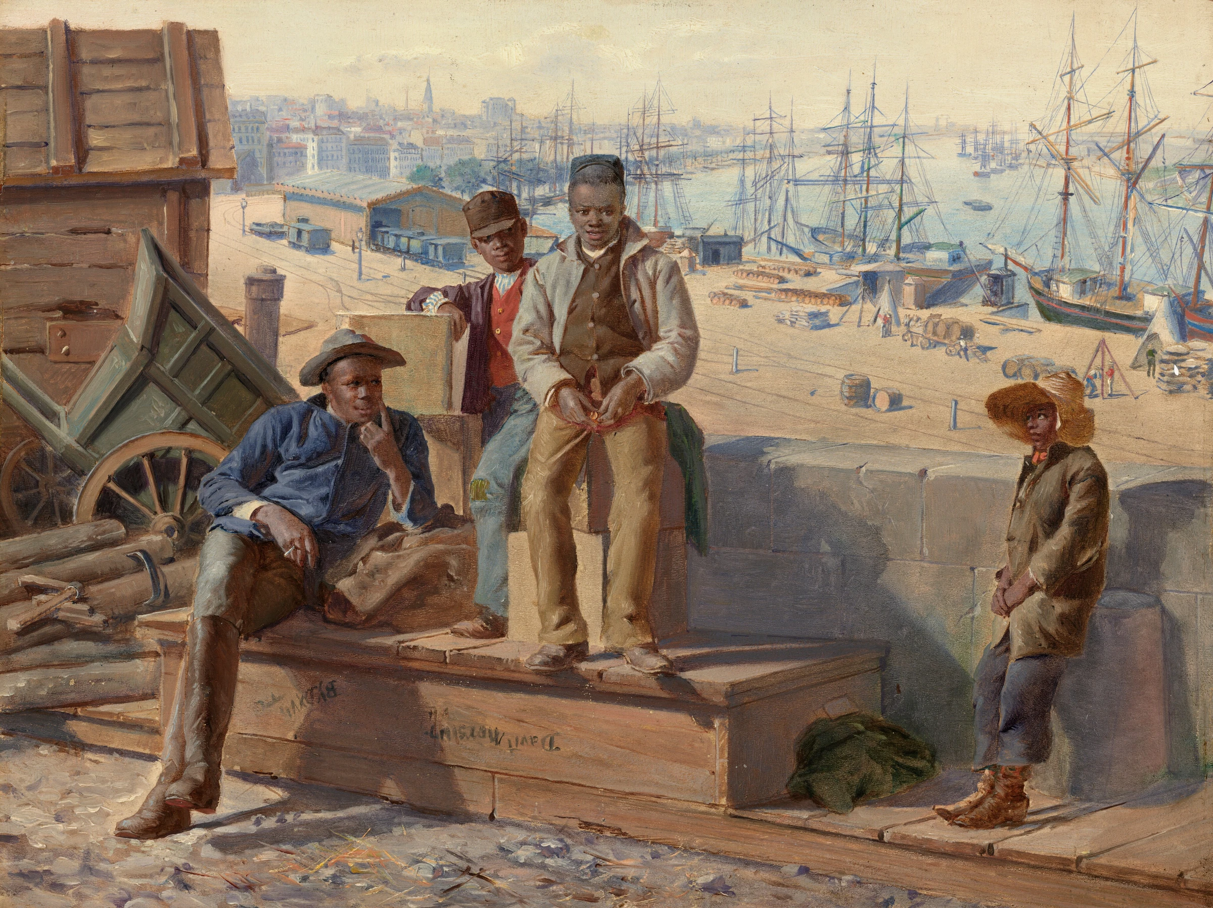Negro Boys On The Quayside 2014.136.80