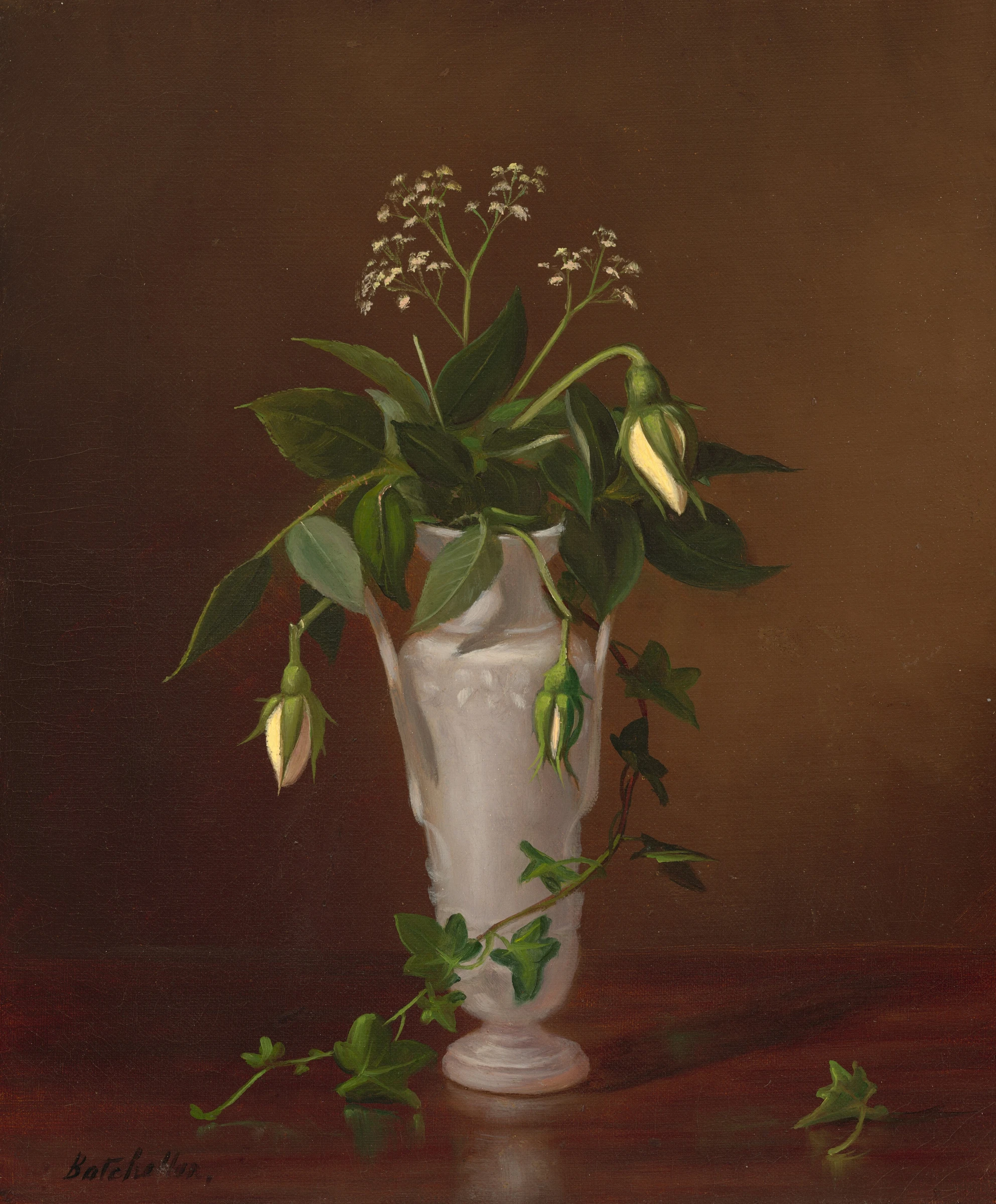 Myosotis And Roses In A Vase 2018.44.25