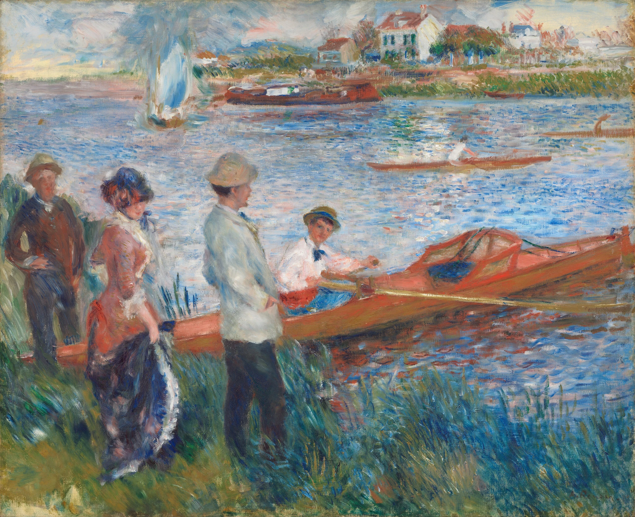 Oarsmen At Chatou 1951.5.2