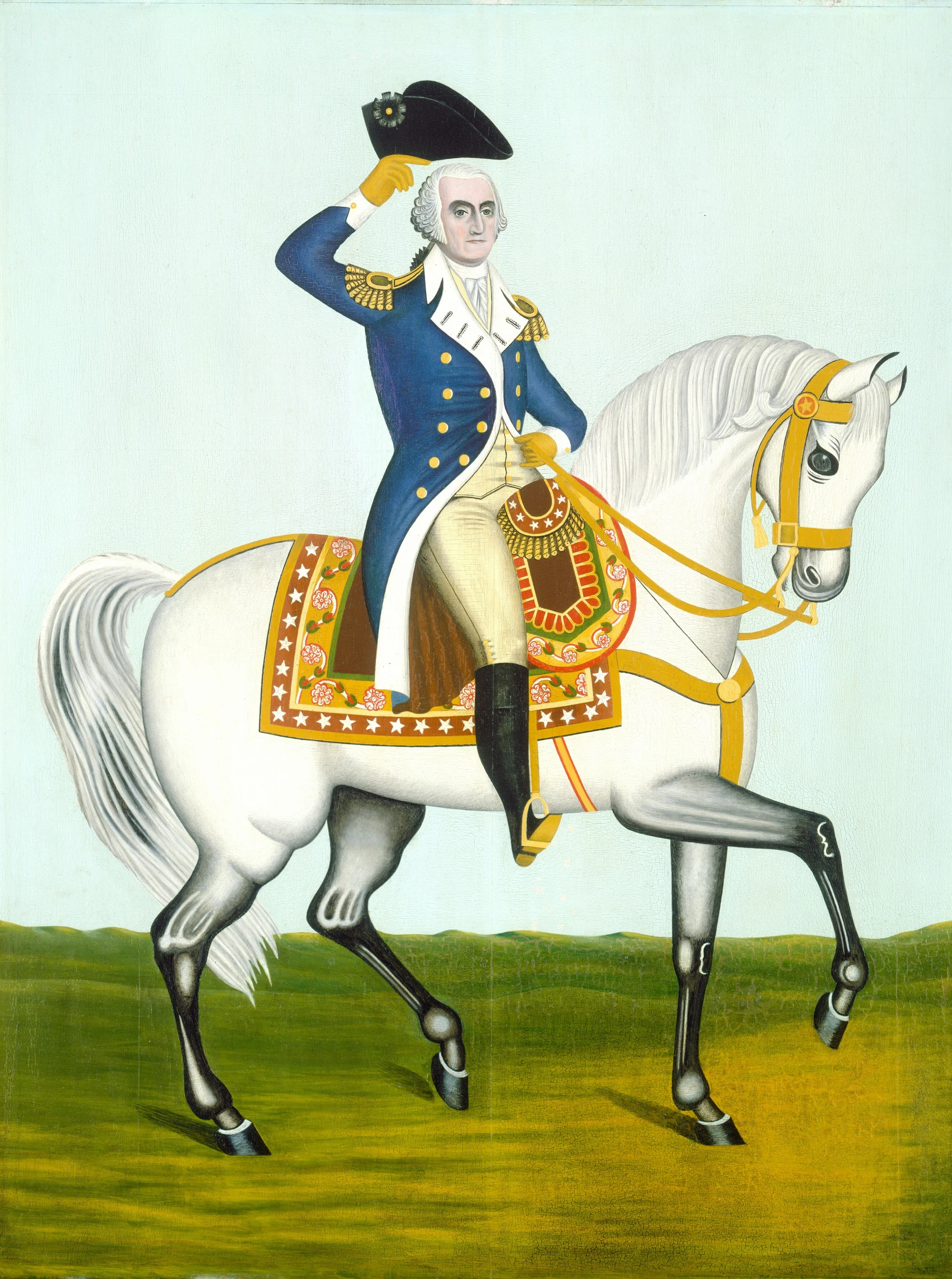 General Washington On A White Charger 1955.11.22