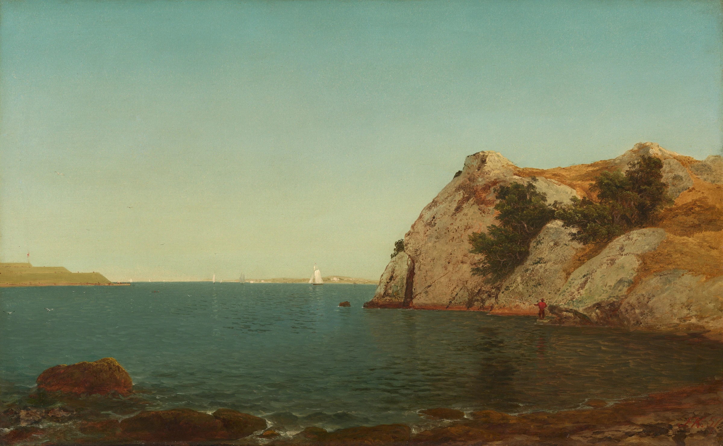 Beacon Rock, Newport Harbor 1953.1.1