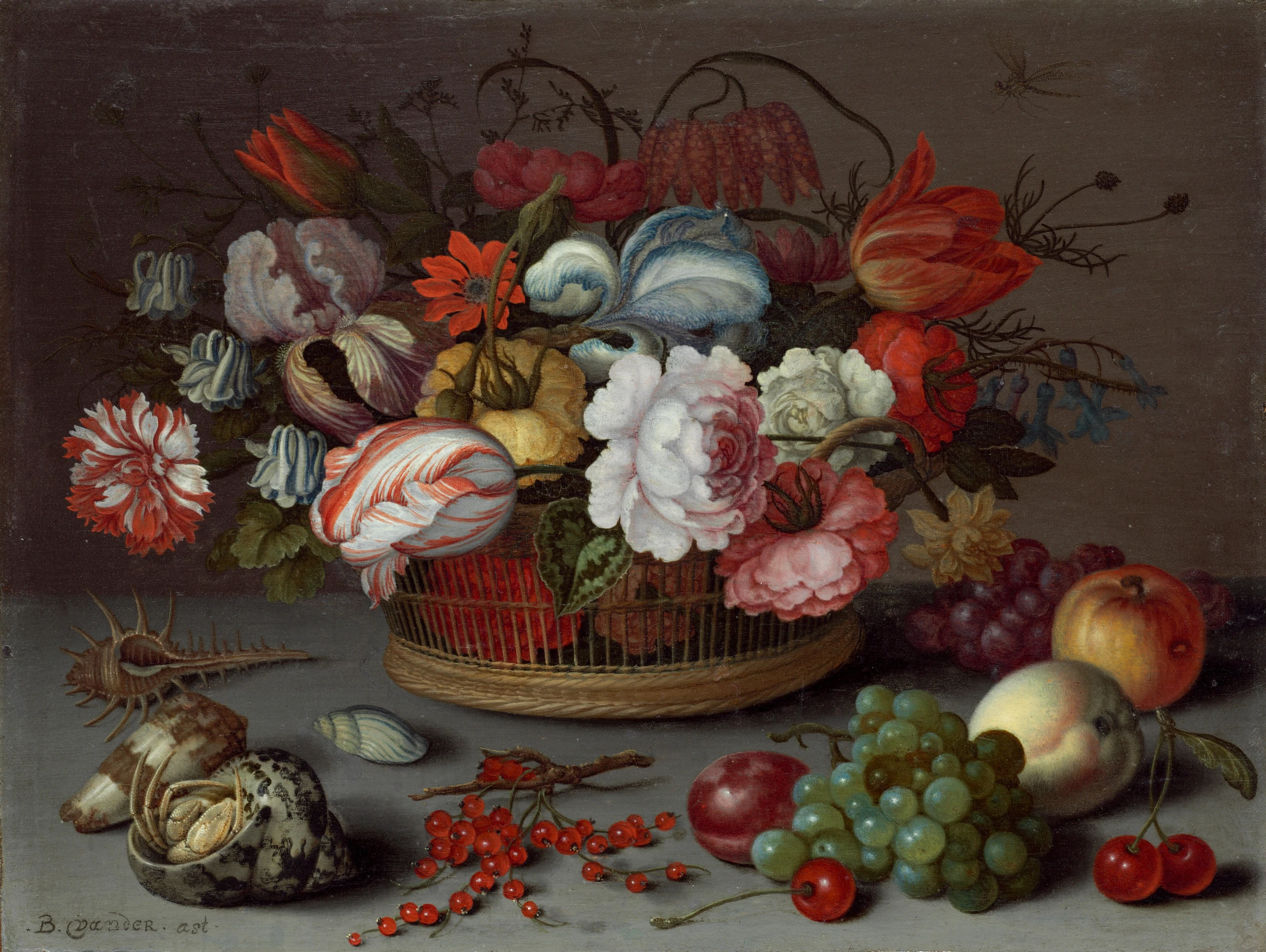 Basket Of Flowers 1992.51.2