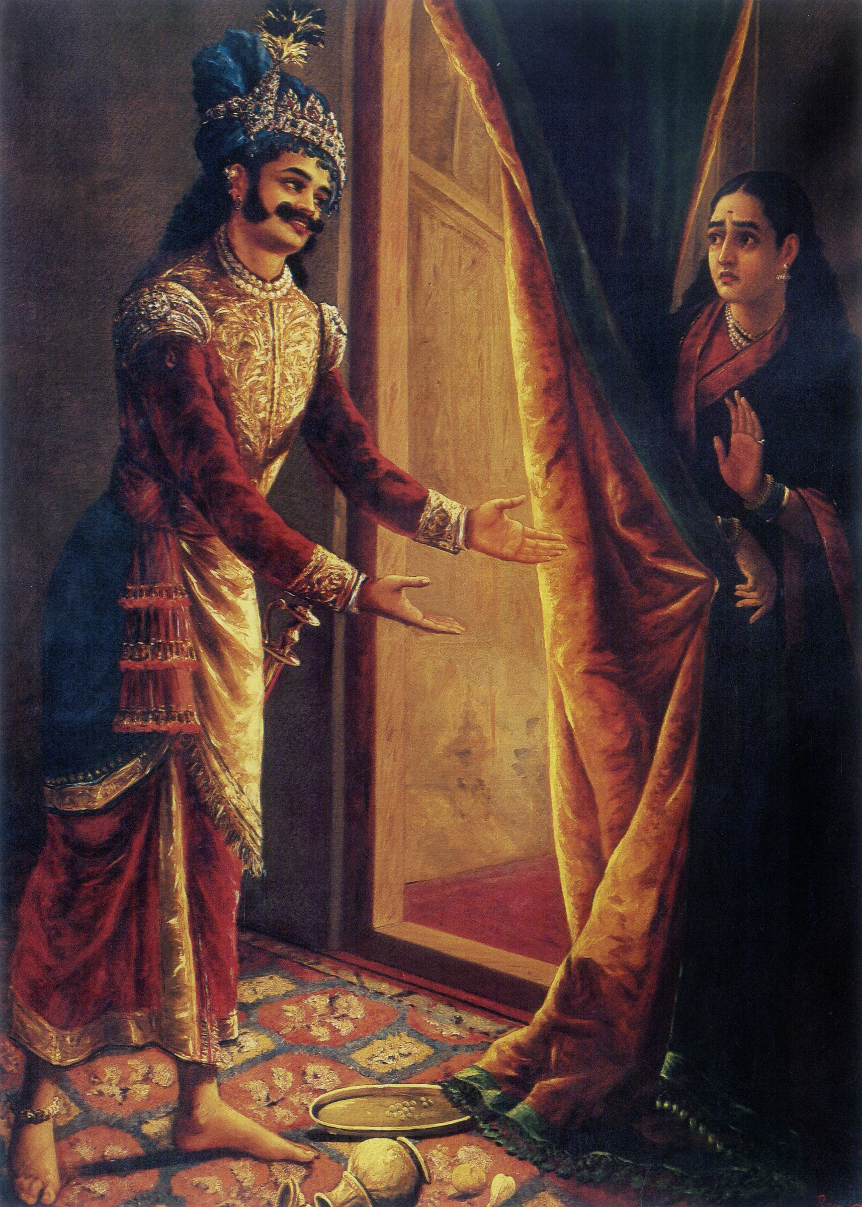 Keechaka and Sairandhri 1891