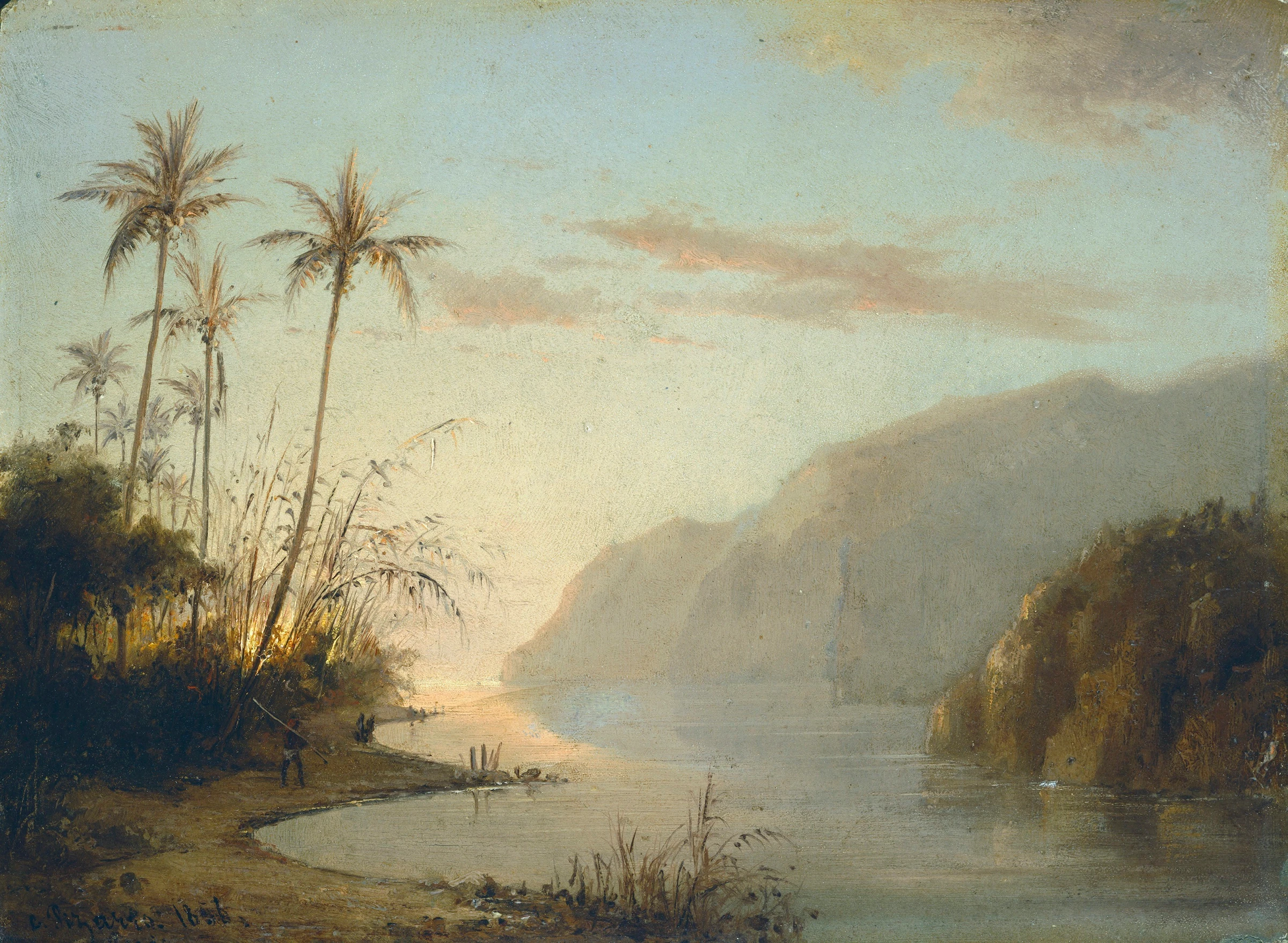 A Creek in St. Thomas (Virgin Islands), 1856