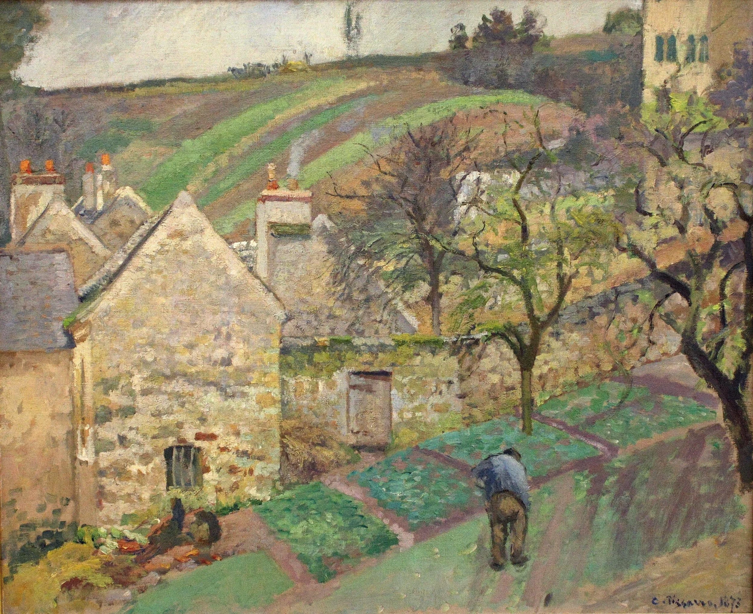 Hillside of the Hermitage, Pontoise, 1873