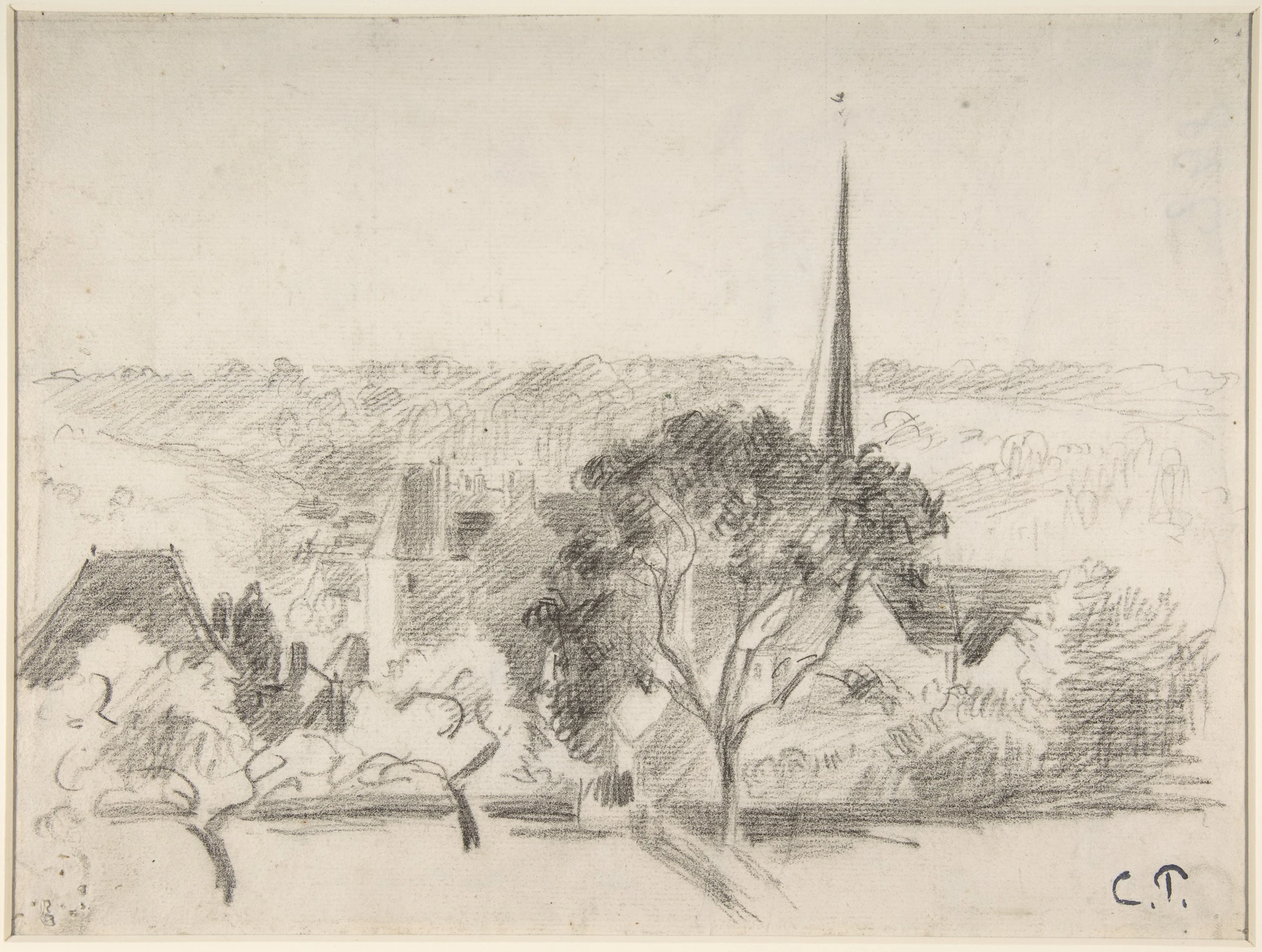 The Church at Eragny, 1894 95