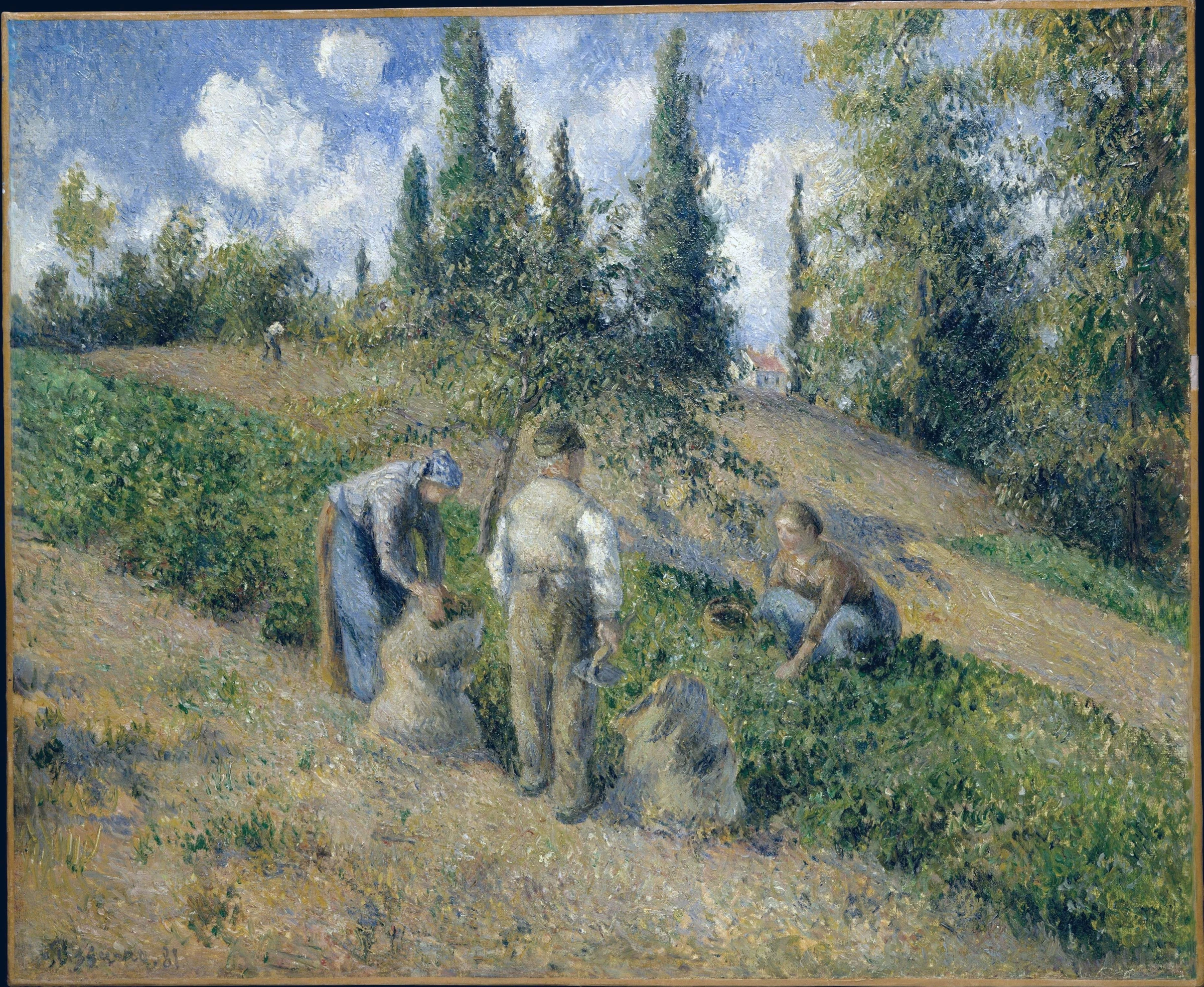 The Harvest, Pontoise, 1881