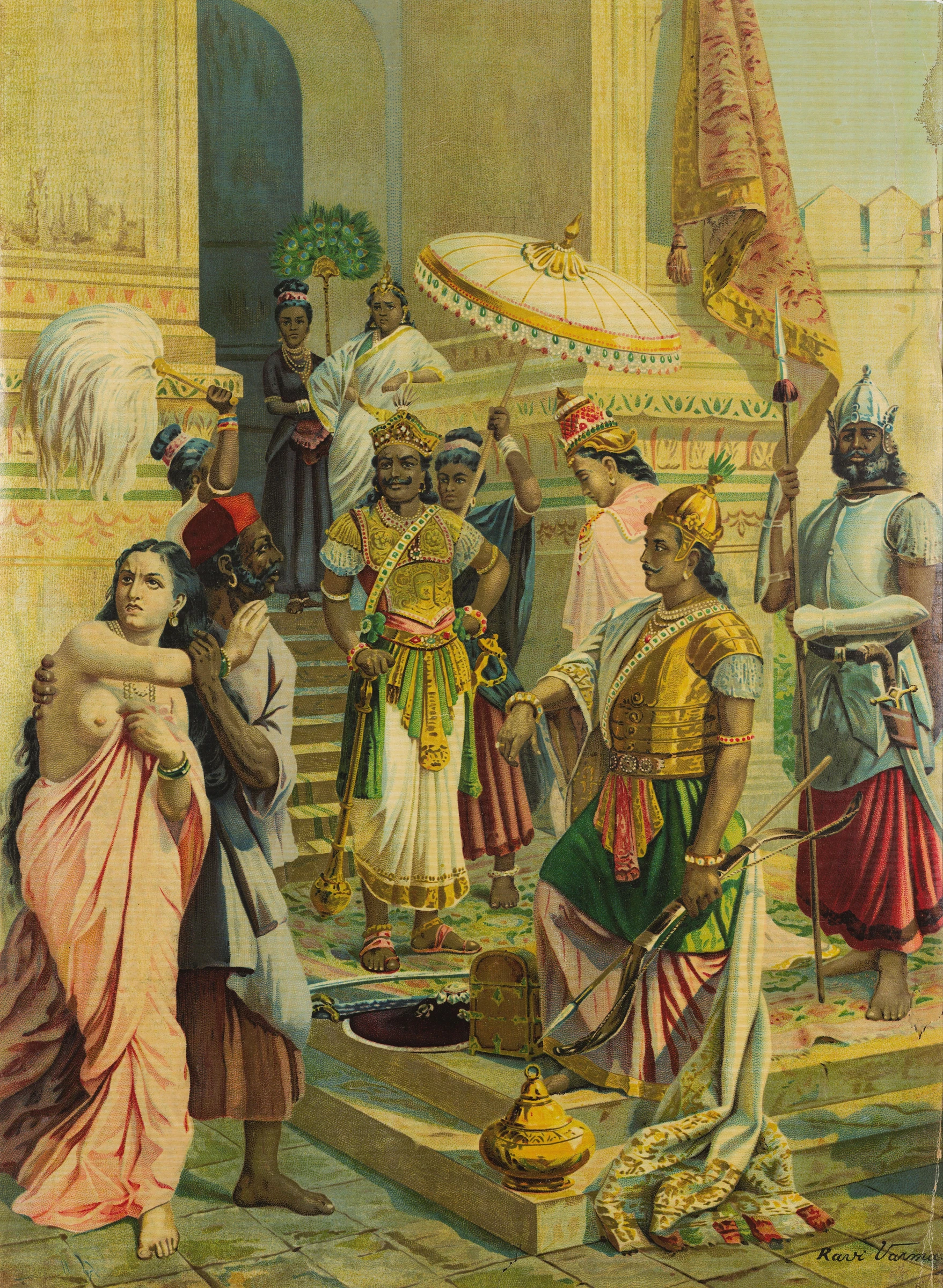 Victory of Indrajit 1910