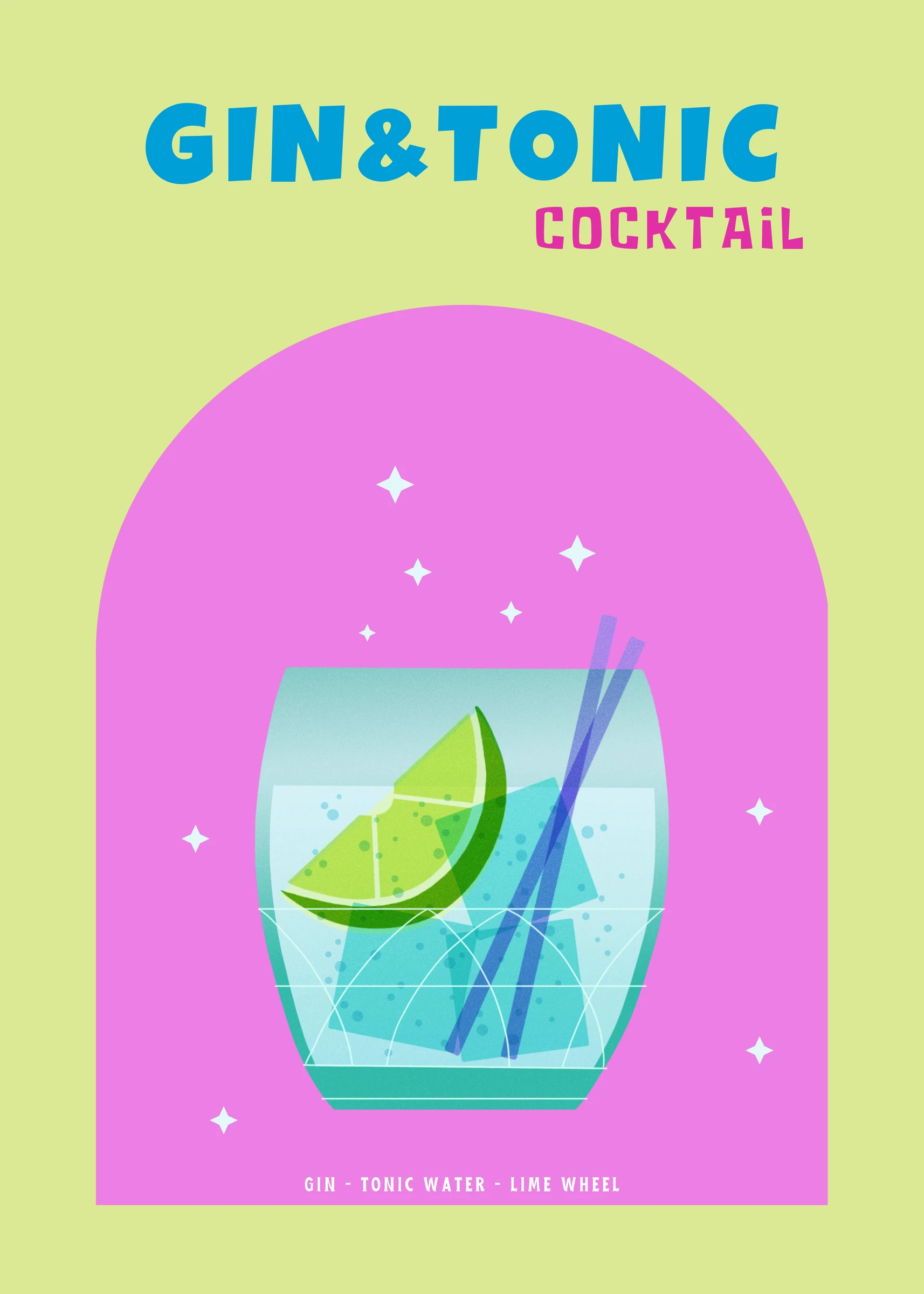 Gin and Tonic Poster