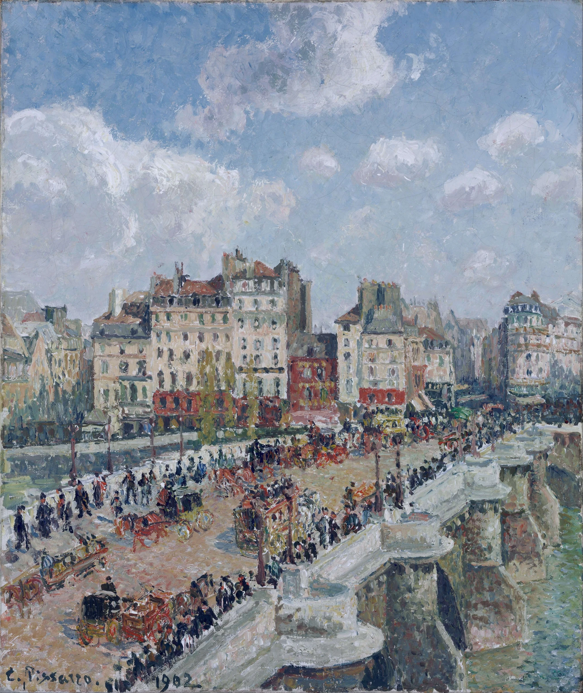 The Pont Neuf, Sun, 1902