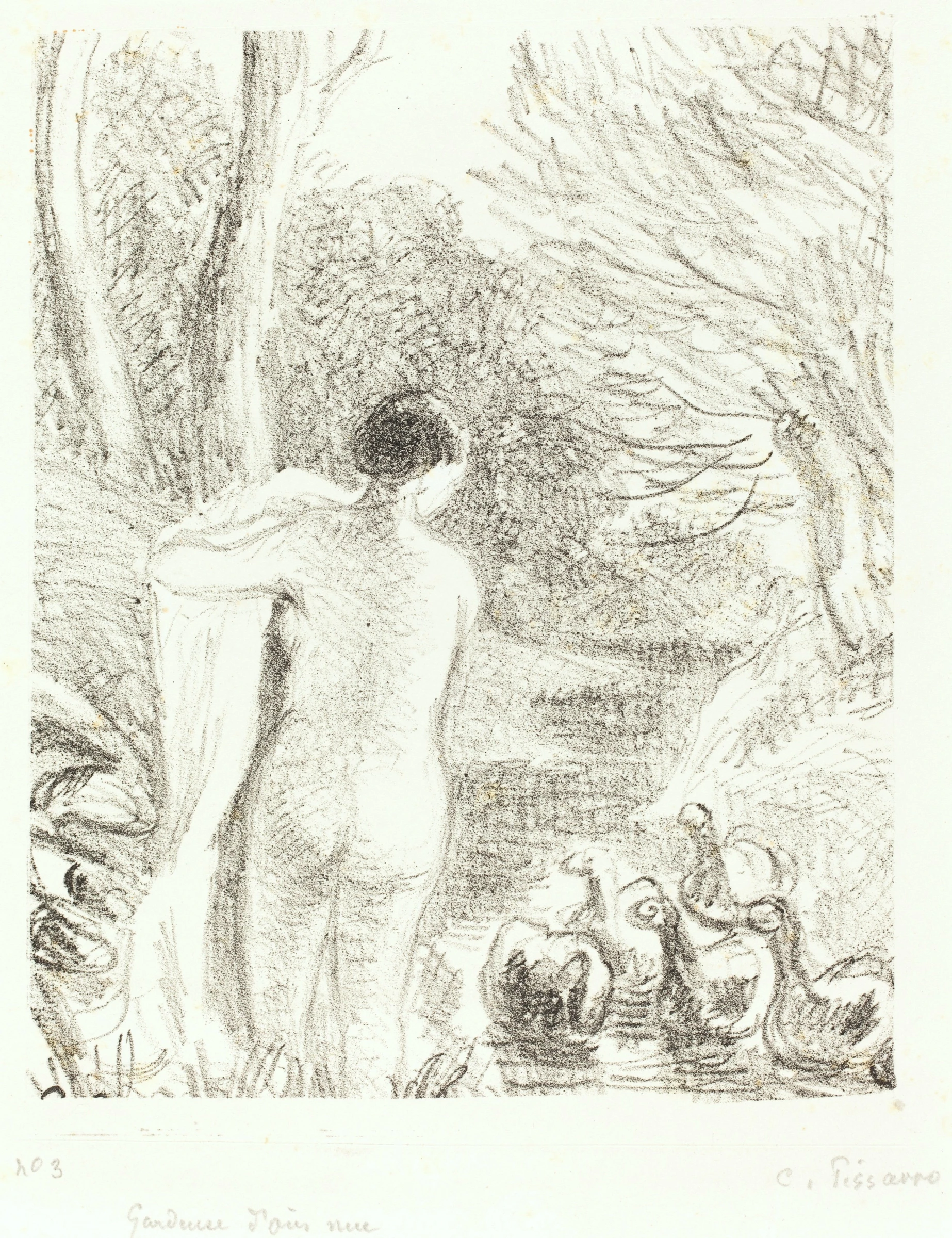 Nude Goose Girl, 1897