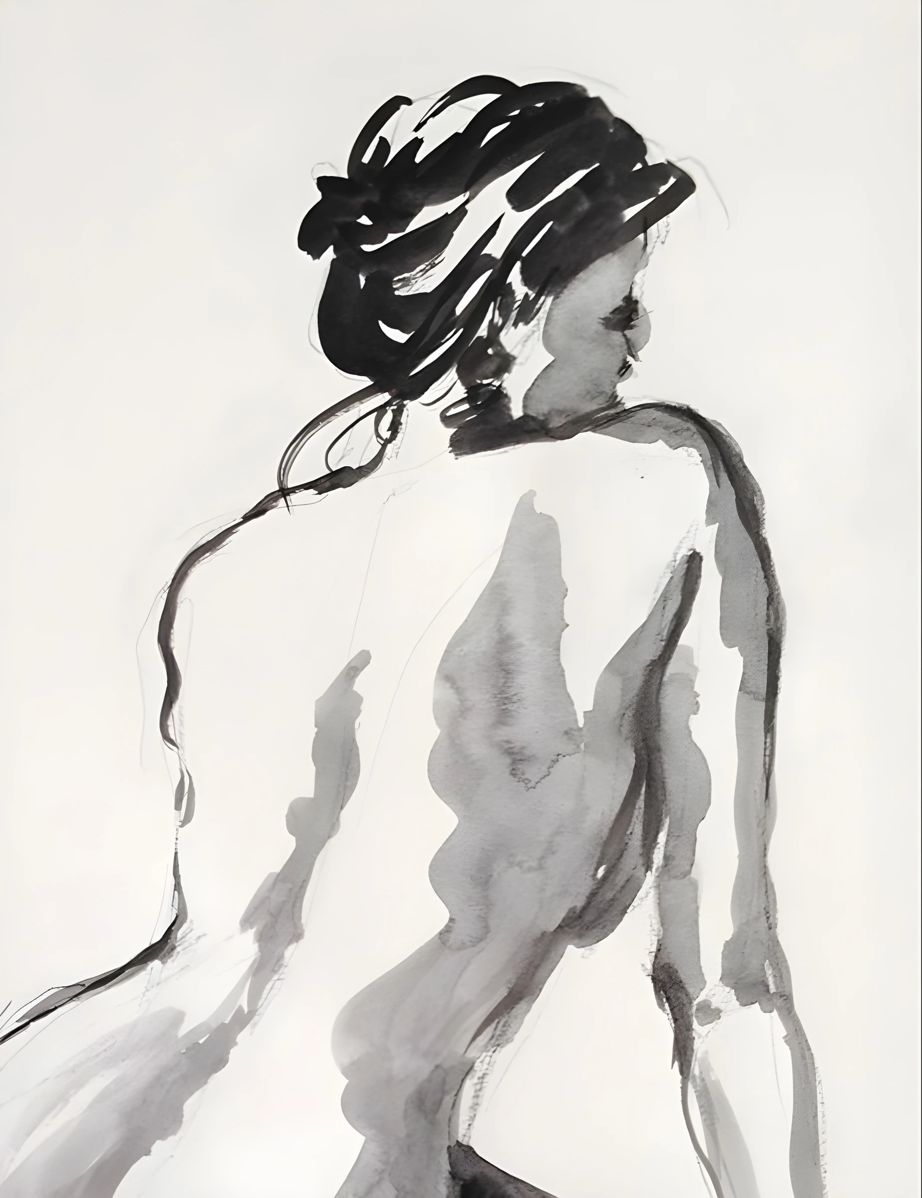Figure Viewed from Behind