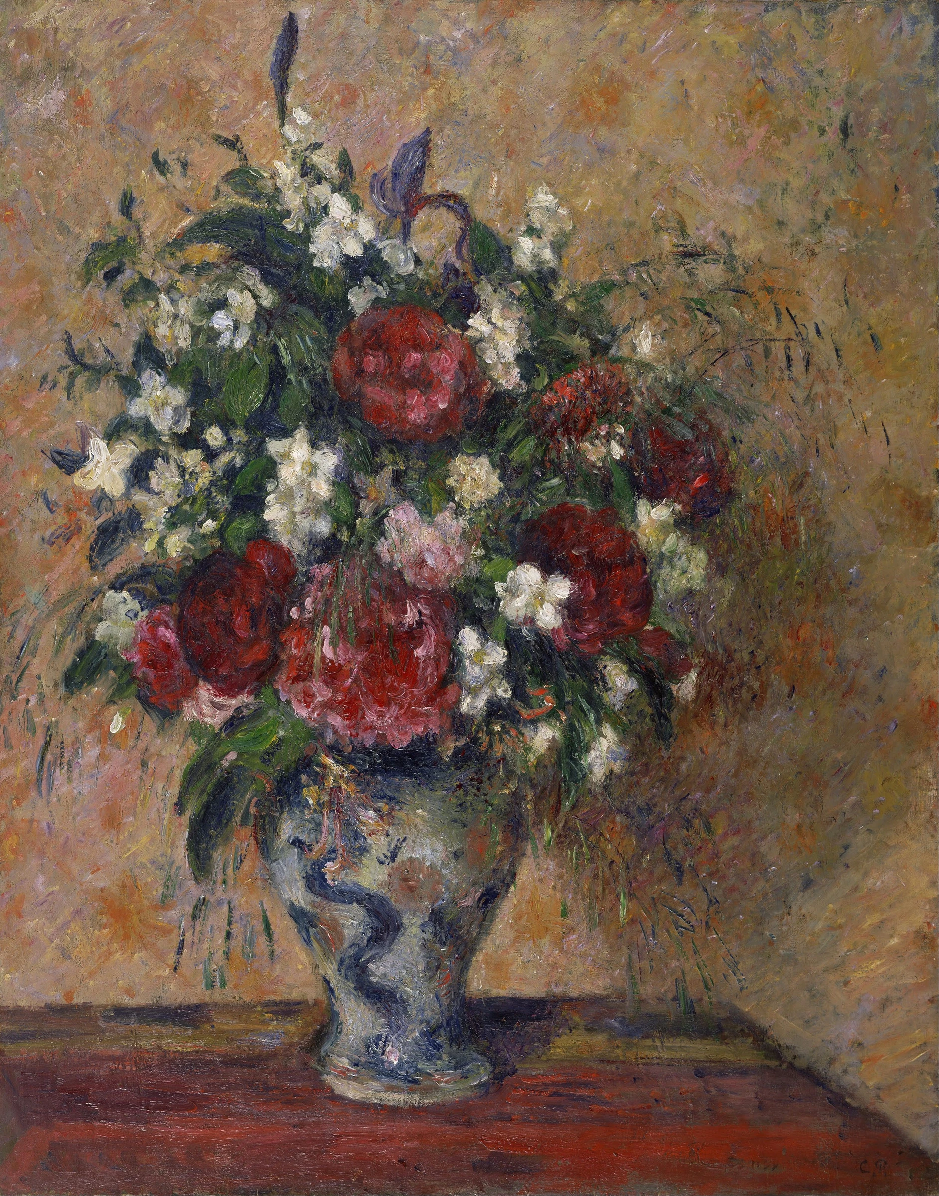 Still Life with Peonies and Mock Orange, 1872 77
