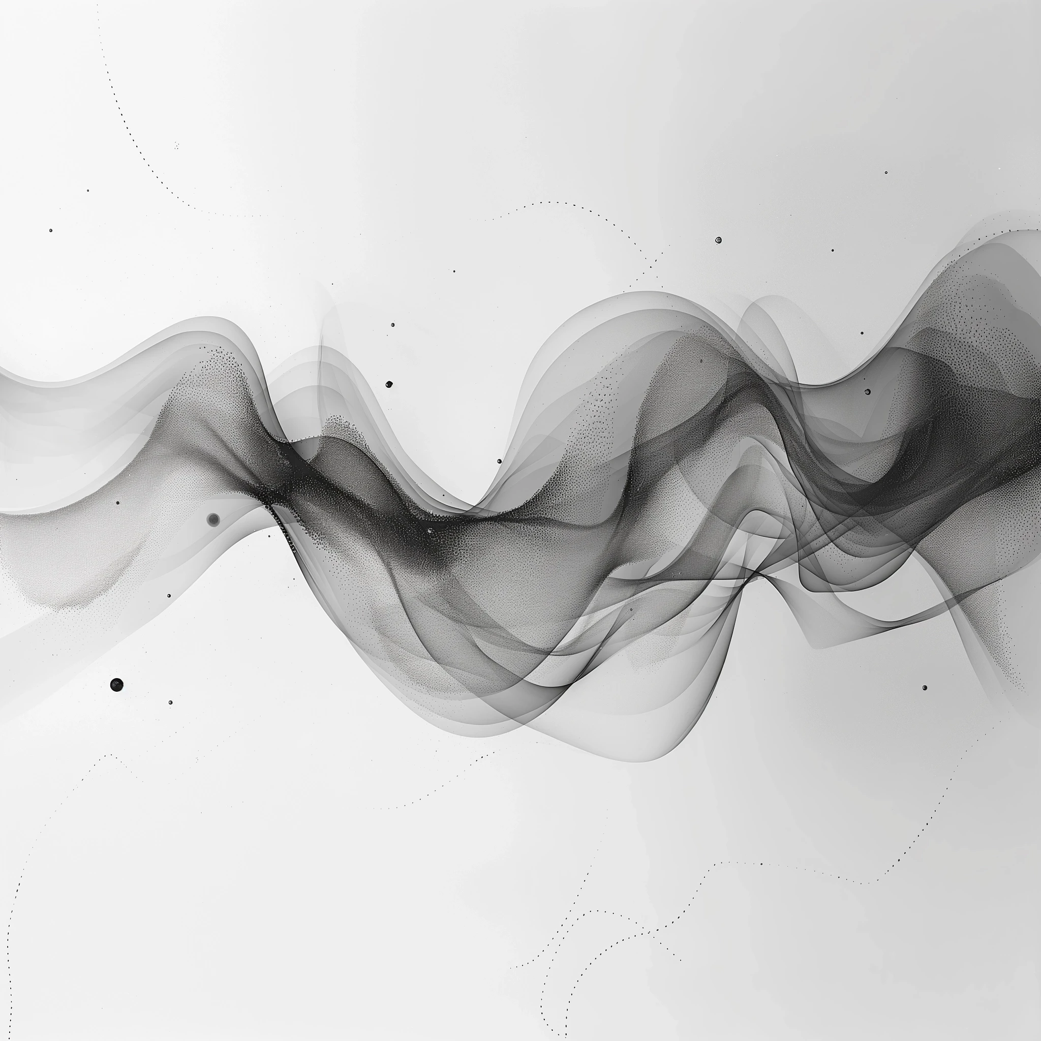 Flowing Smoke Ribbons