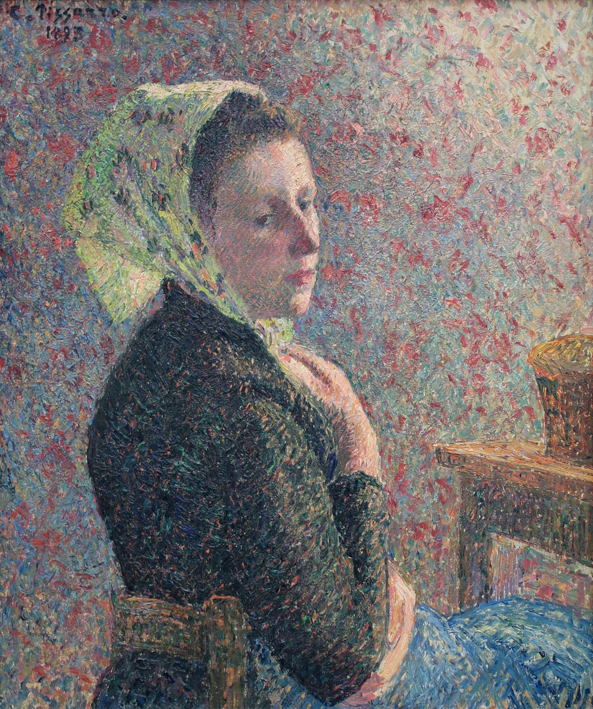 Woman with Green Scarf, 1893