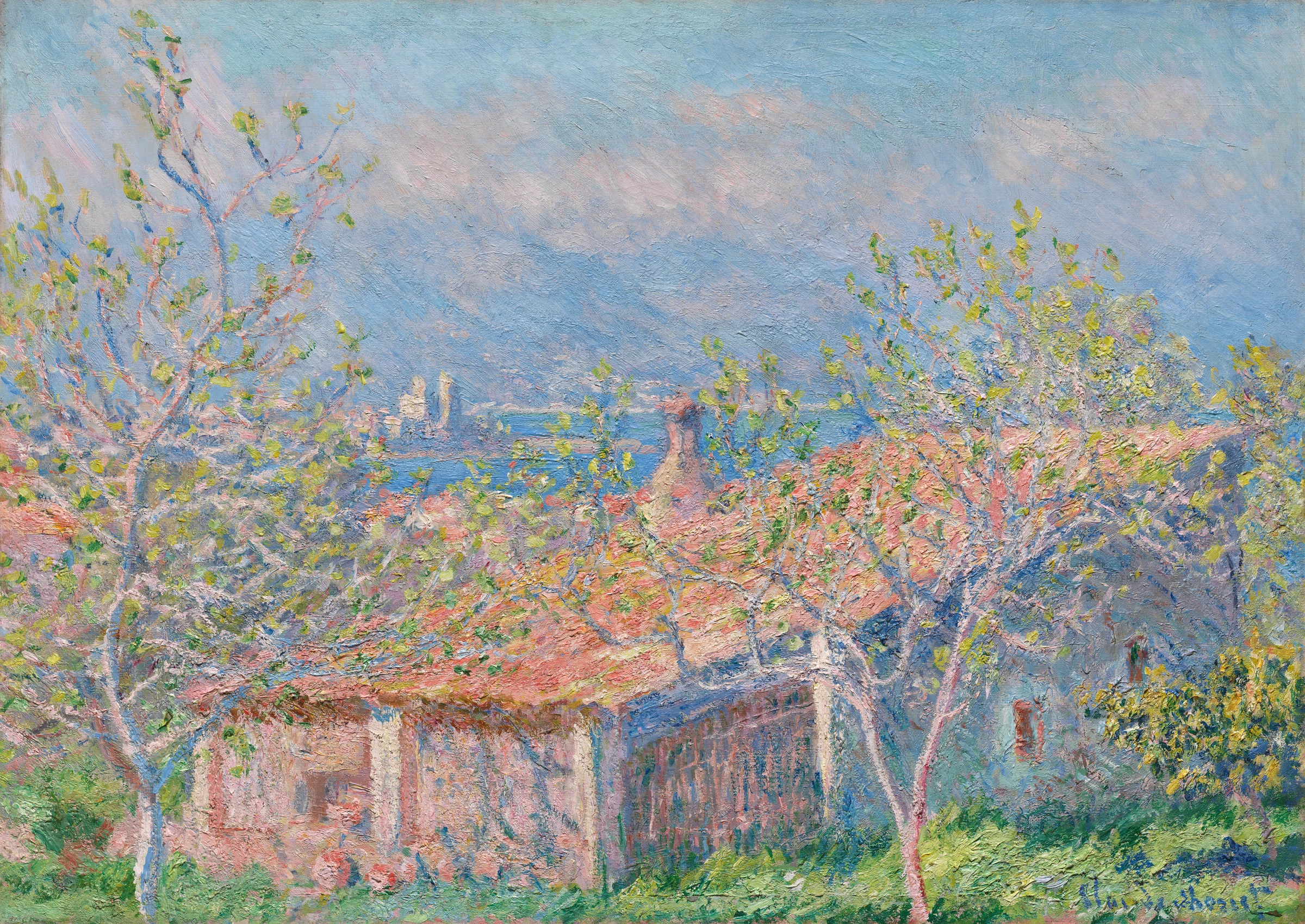 Gardener's House at Antibes (1888) by Claude Monet