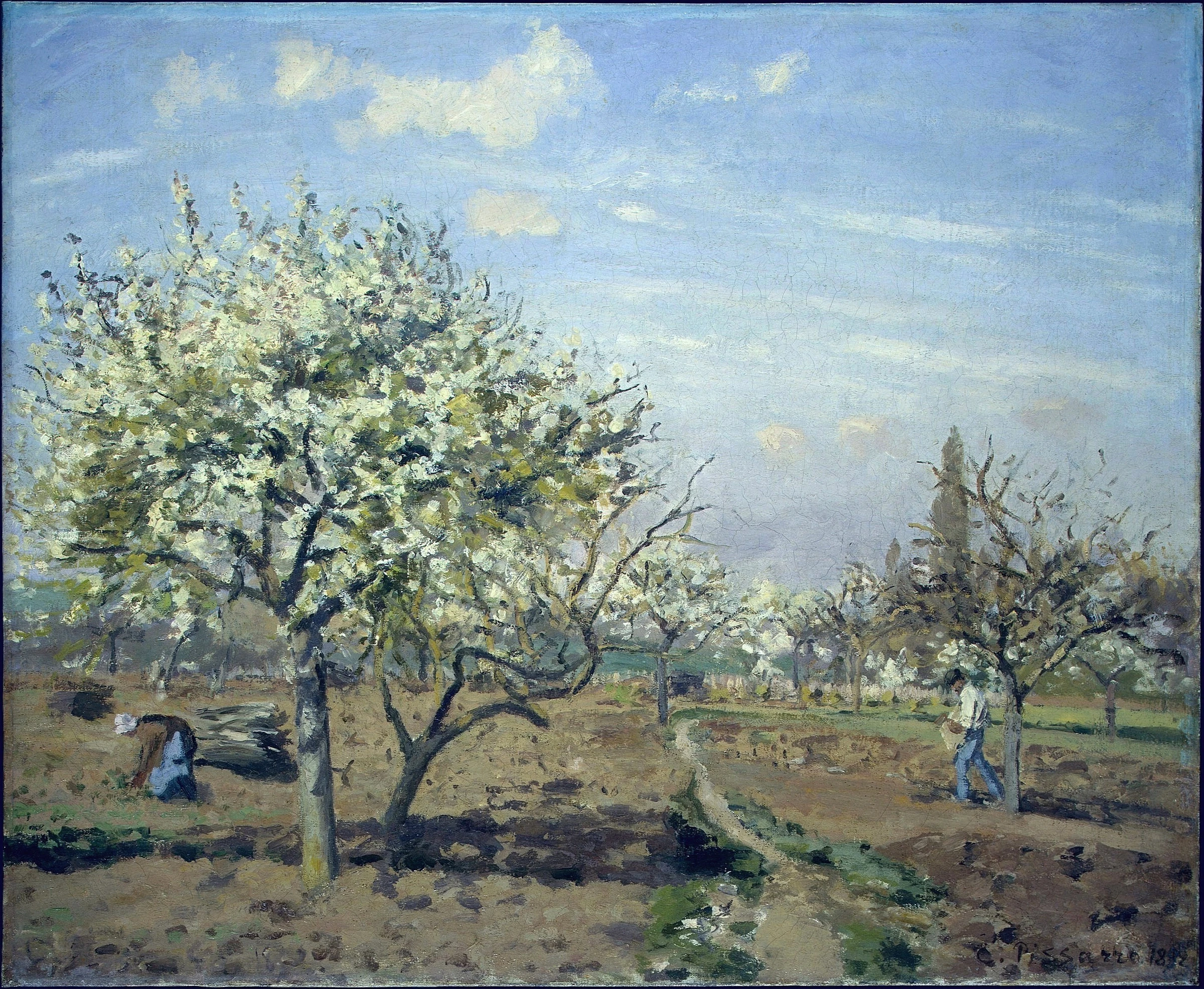 Orchard in Bloom, Louviciennes, 1892
