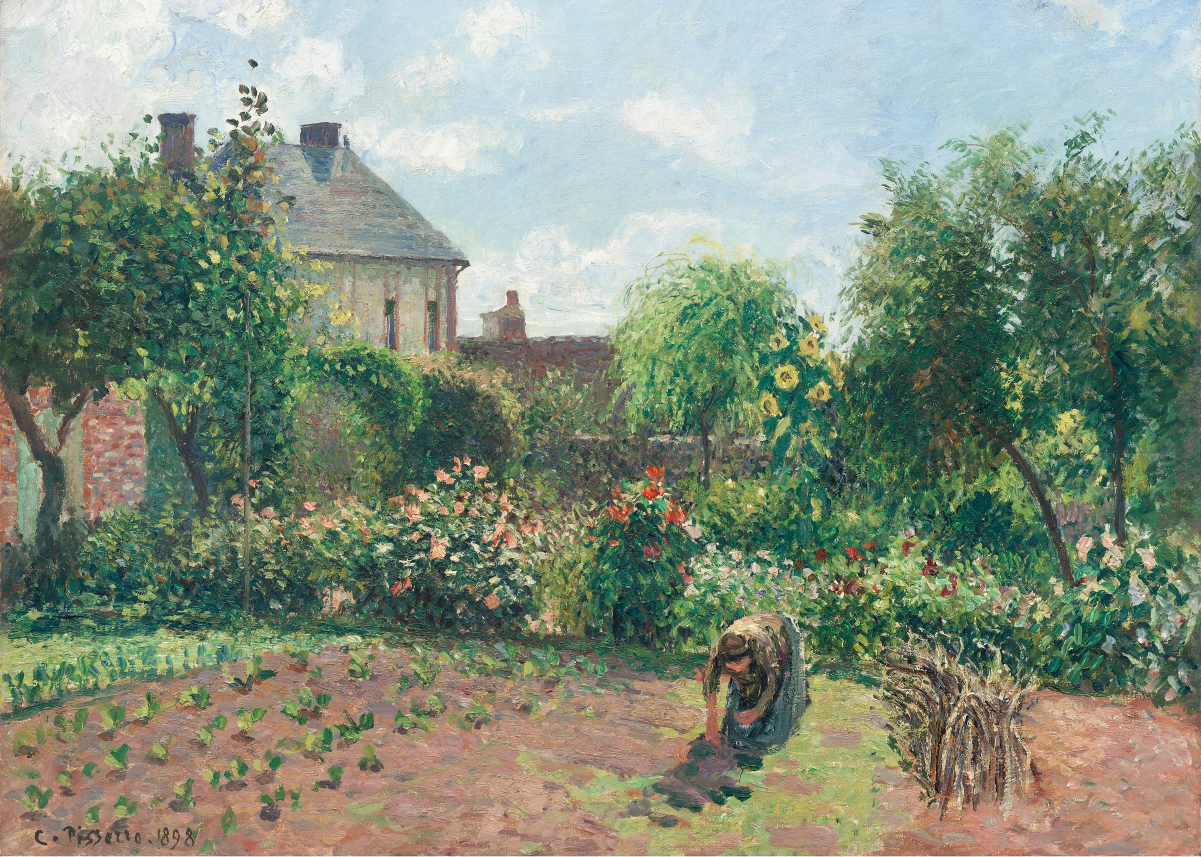 Garden Paths and Flower Beds
