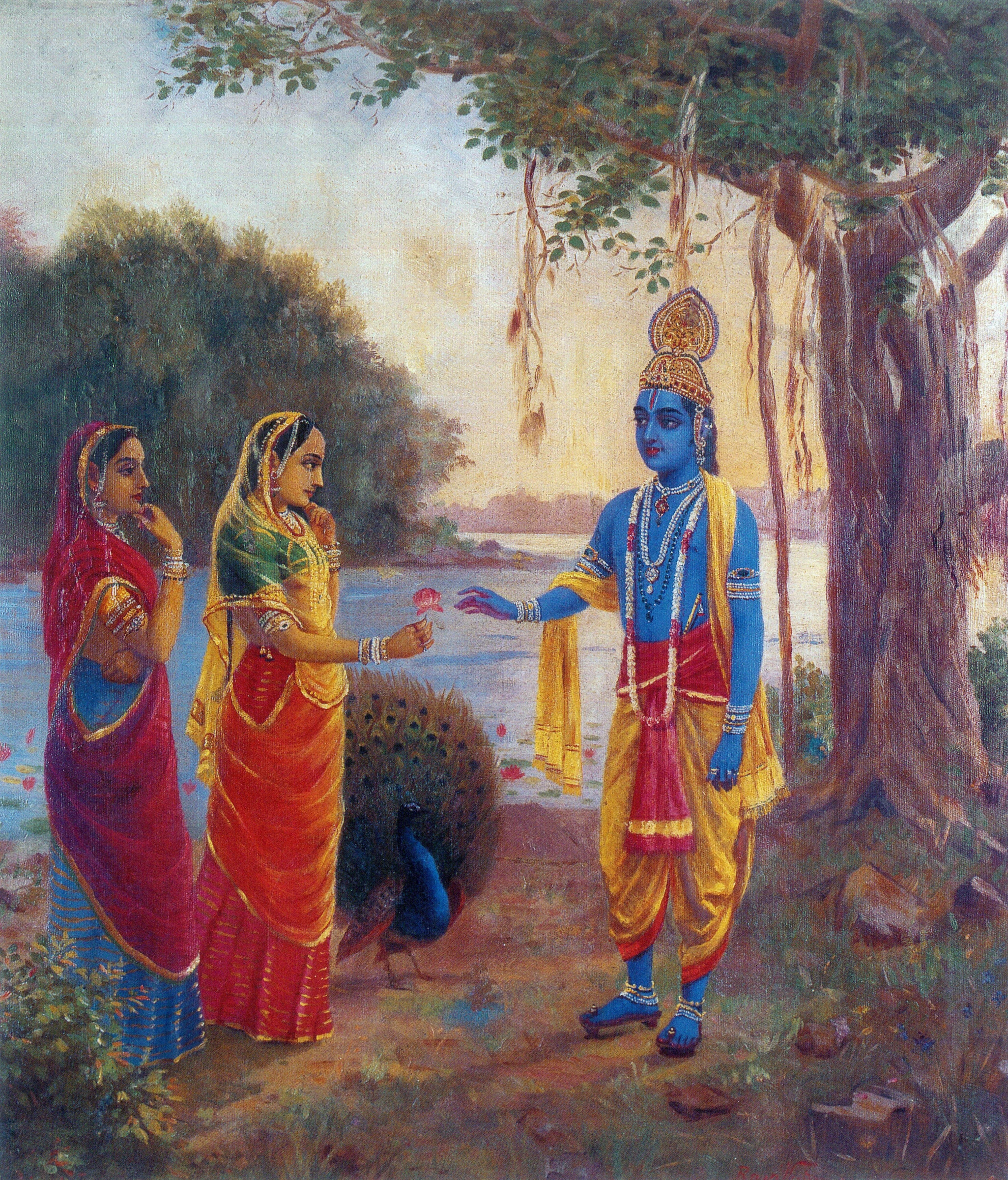Radha and Krishna