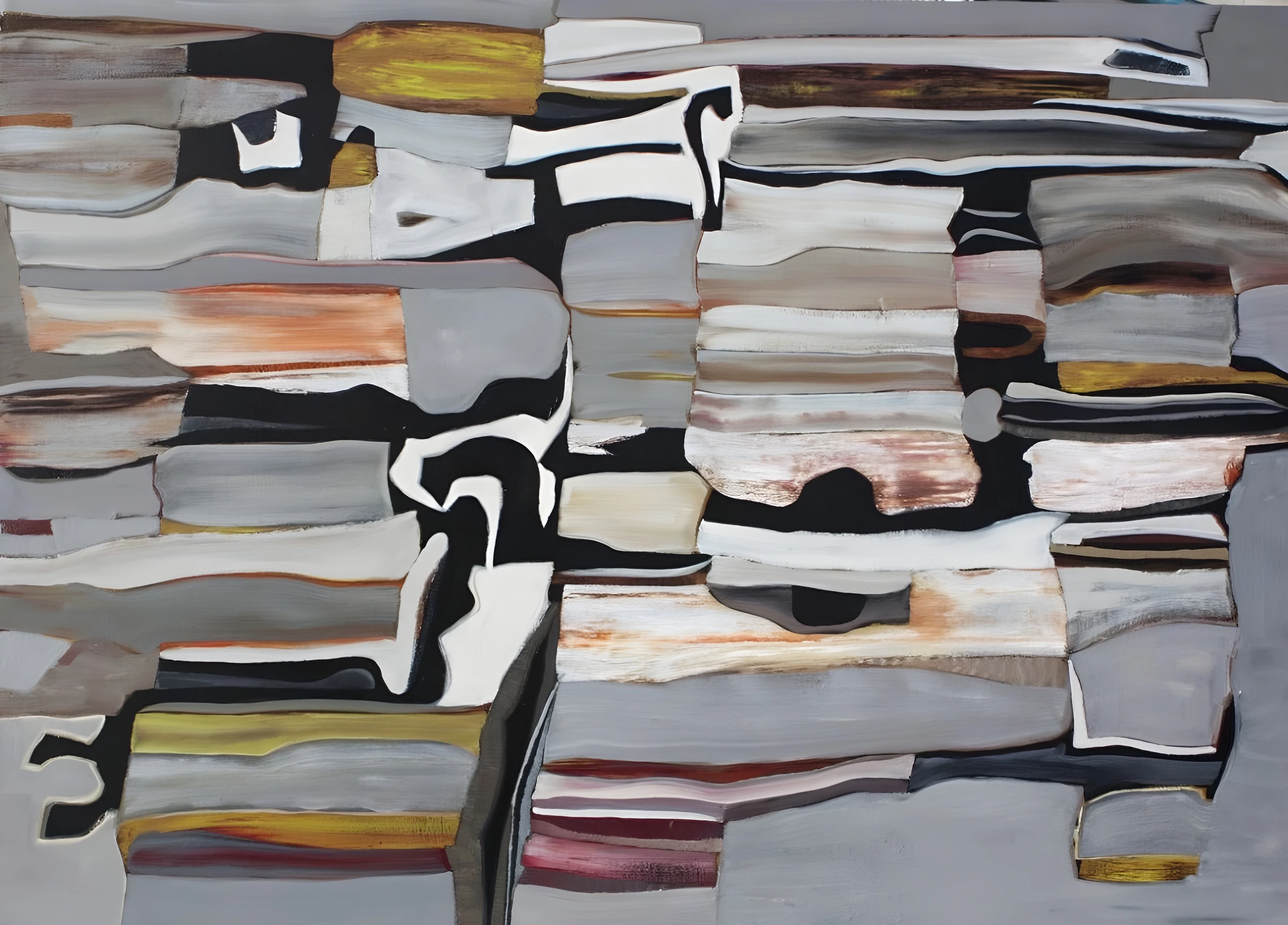 Stacked Multicolored Neutral Bands