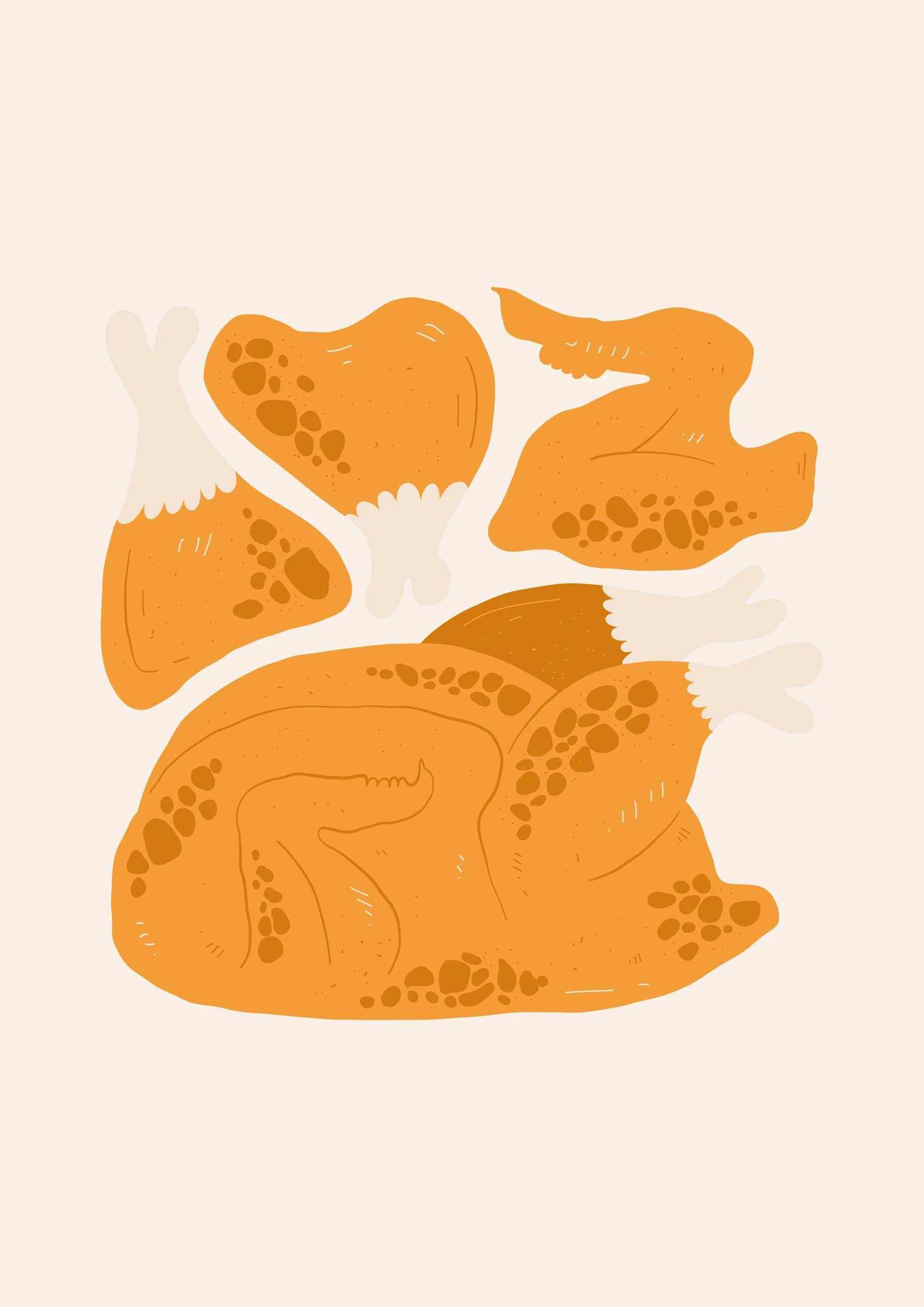Golden Roast Chicken