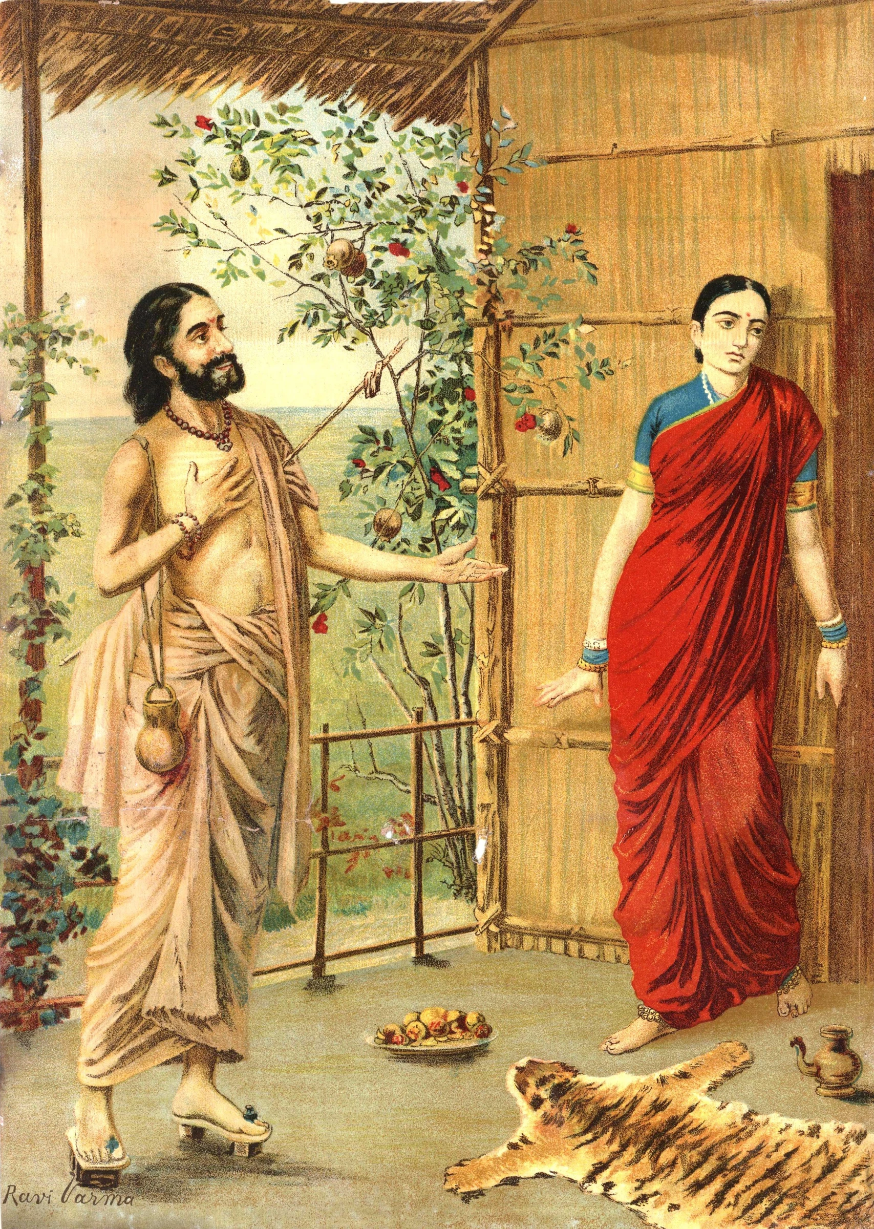 Ravan and Sita 1910