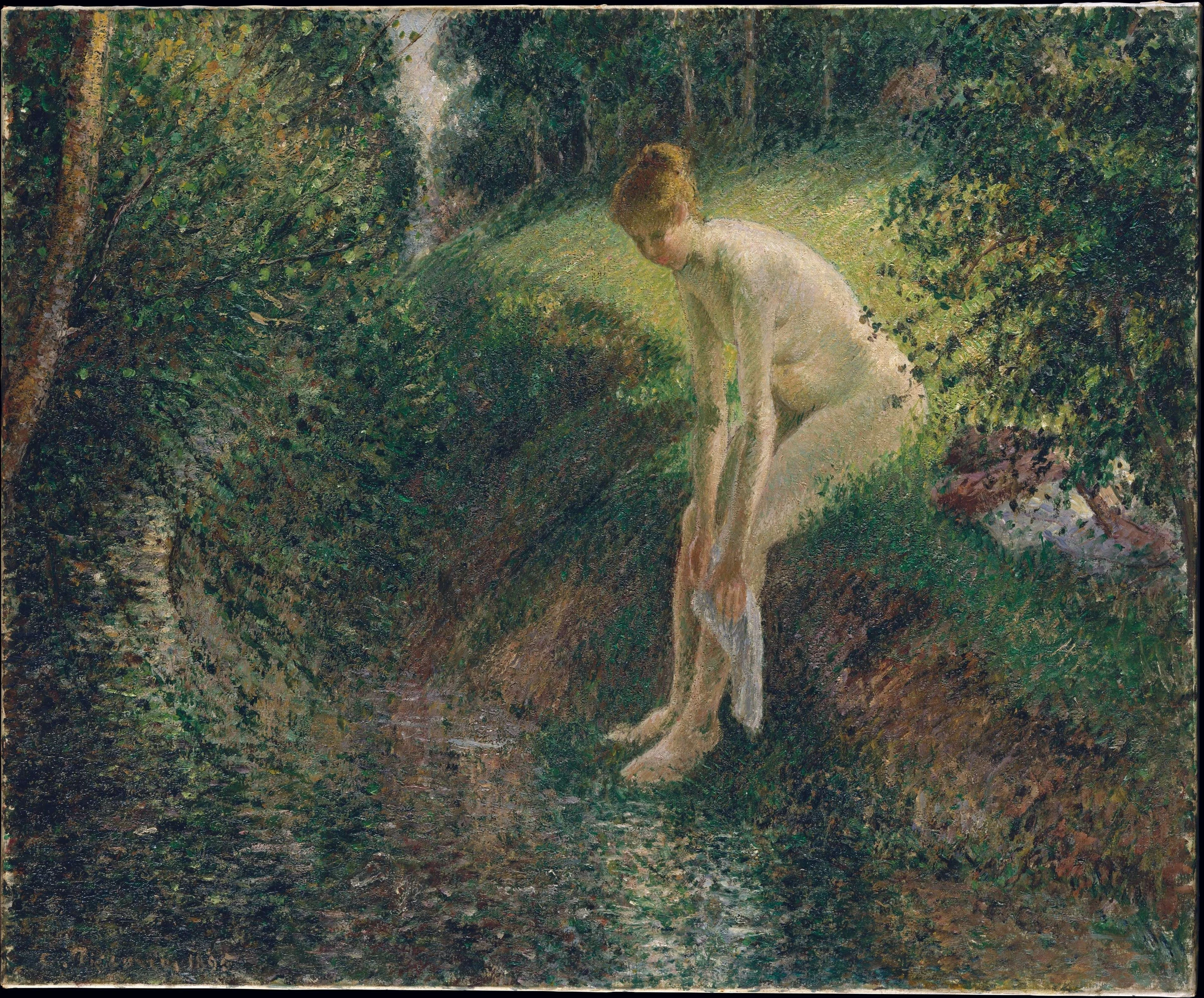 Bather in the Woods, 1985