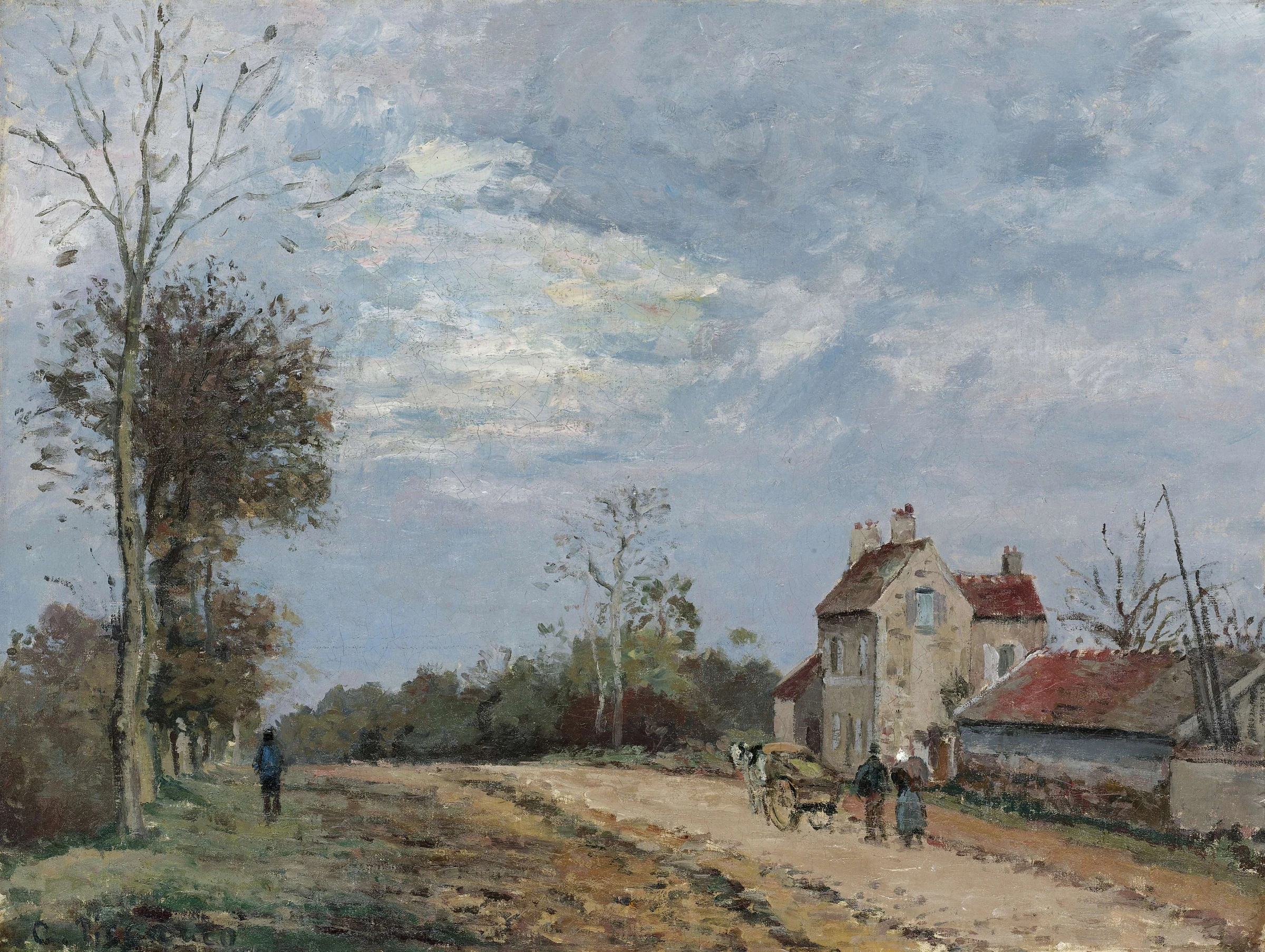 The House of Monsieur Musy, Road of Marly, Louveciennes, 1872