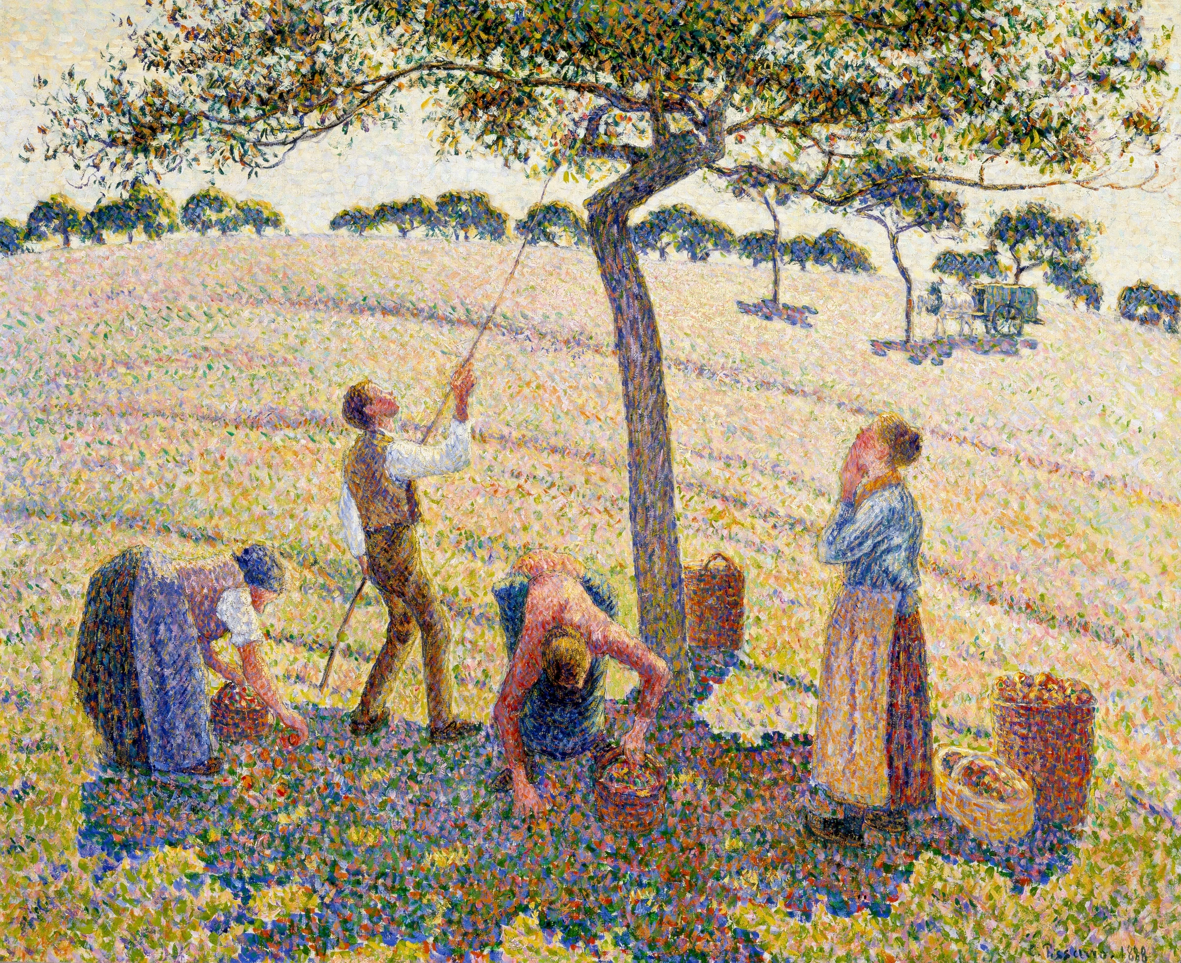 Apple Harvest (1888) painting in