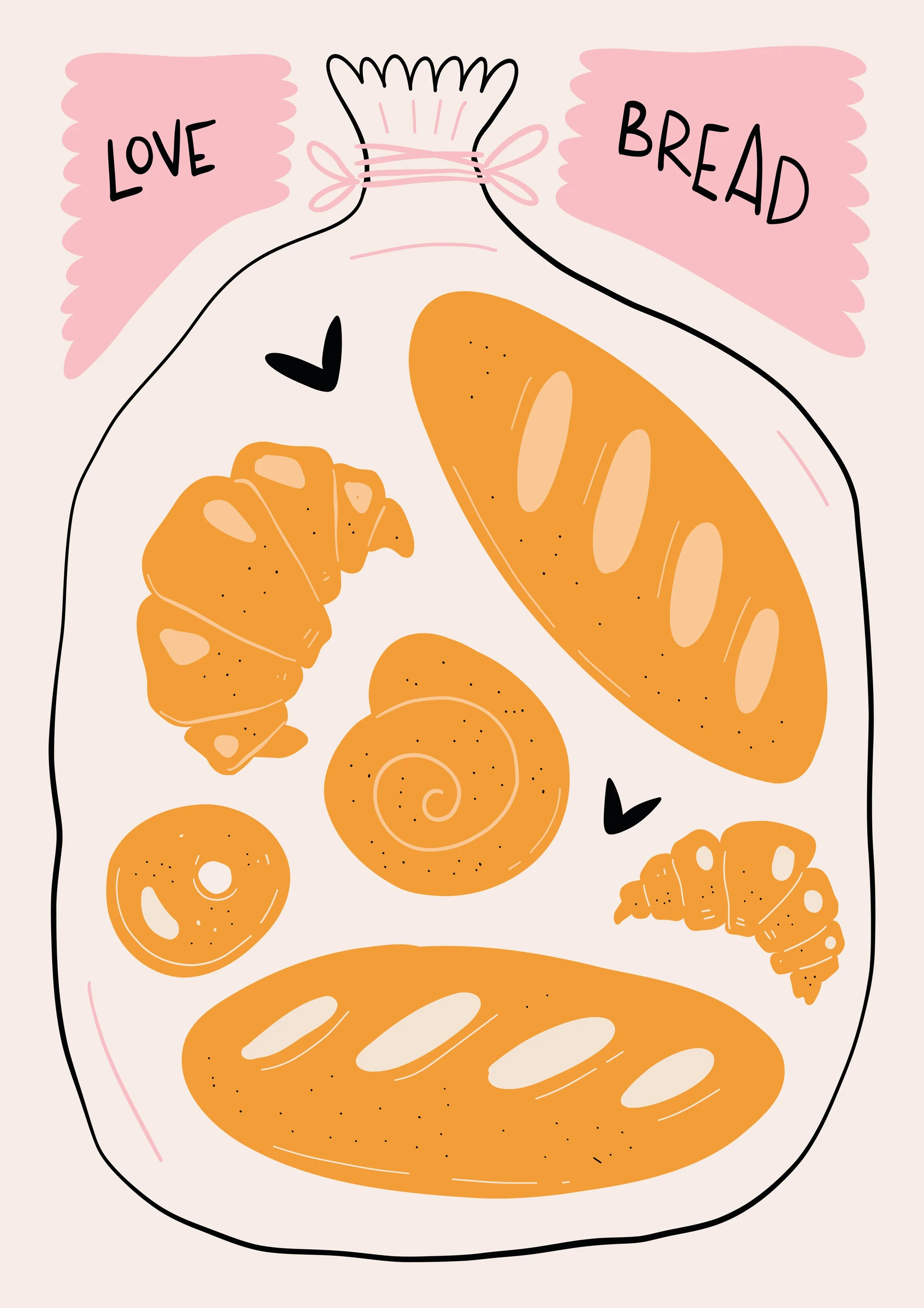 Love Bread Poster
