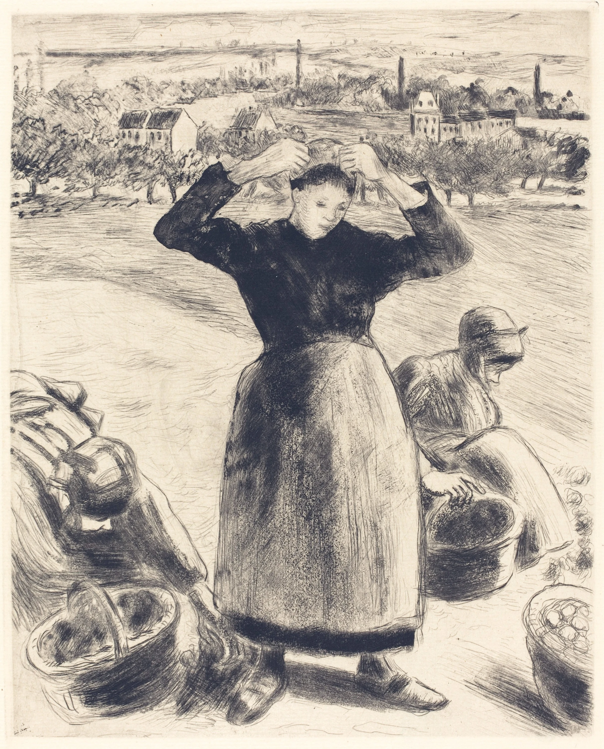 Gathering Potatoes, 1886