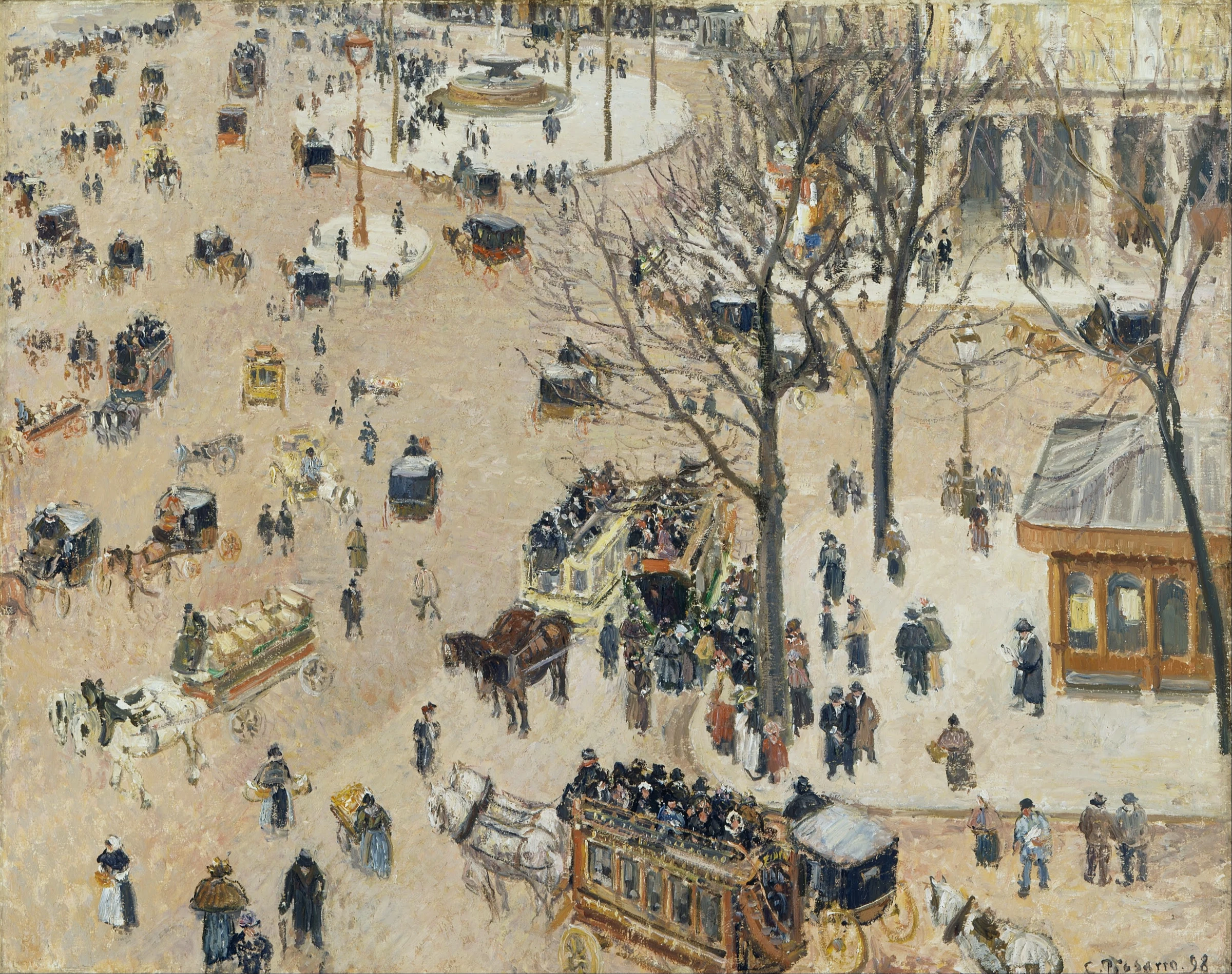 Place du Theatre Francais, 1898