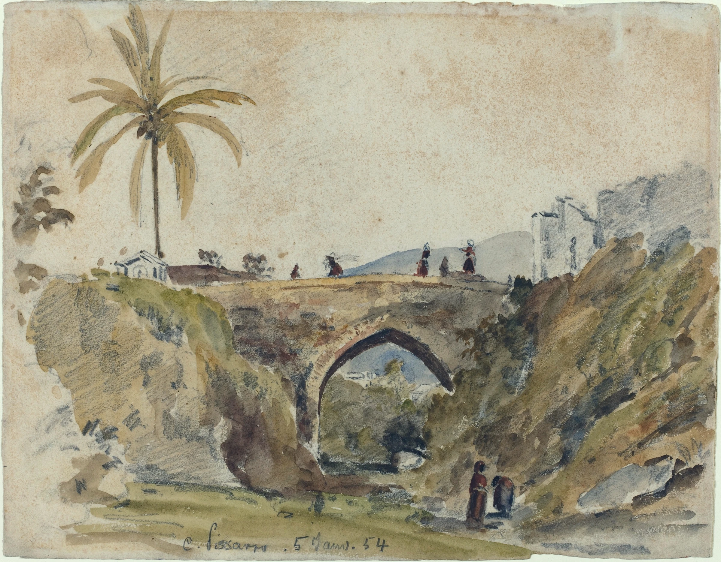 The Bridge at Caracas, 1854