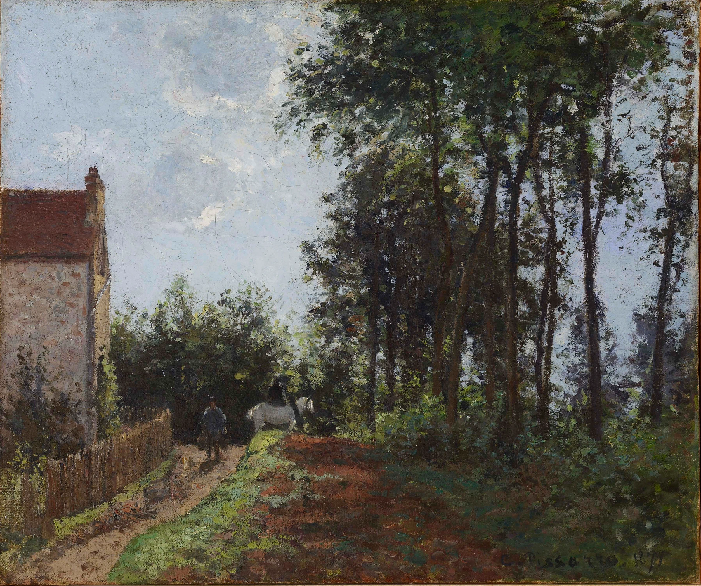 The Road near the Farm, 1871