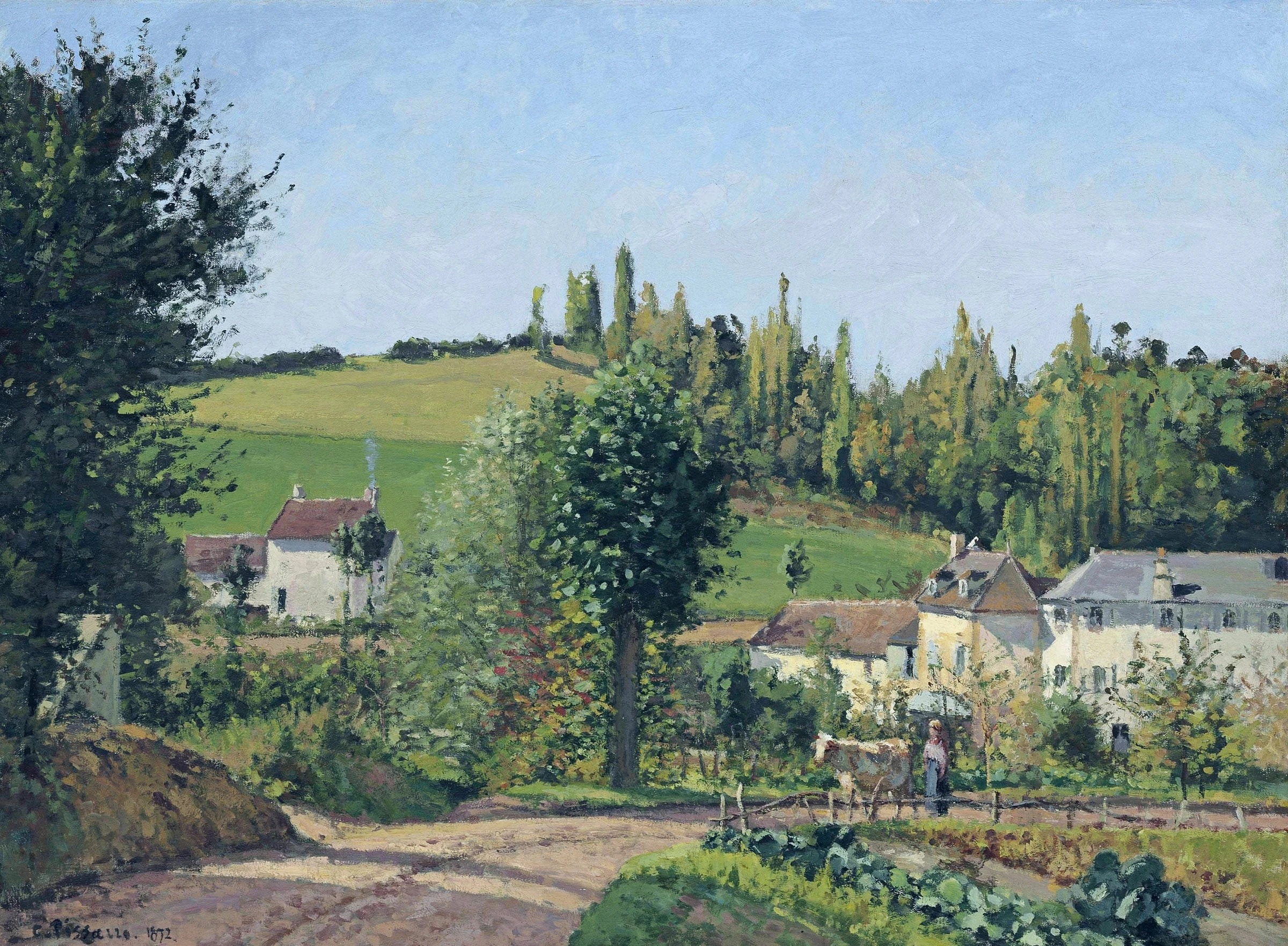 Path of the Hermitage at Pontoise, 1872