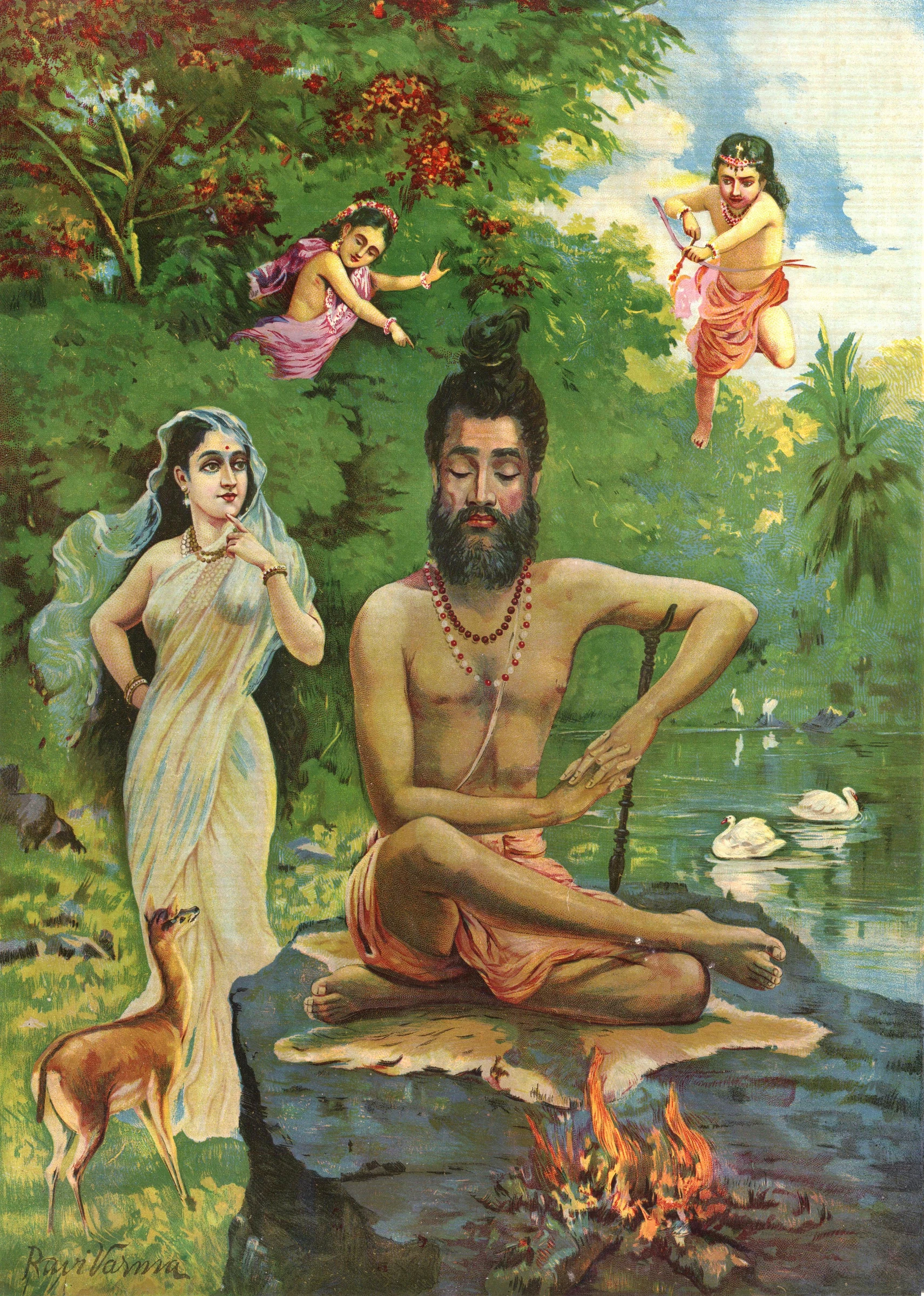 Vishwamitra Tapobangh 1910