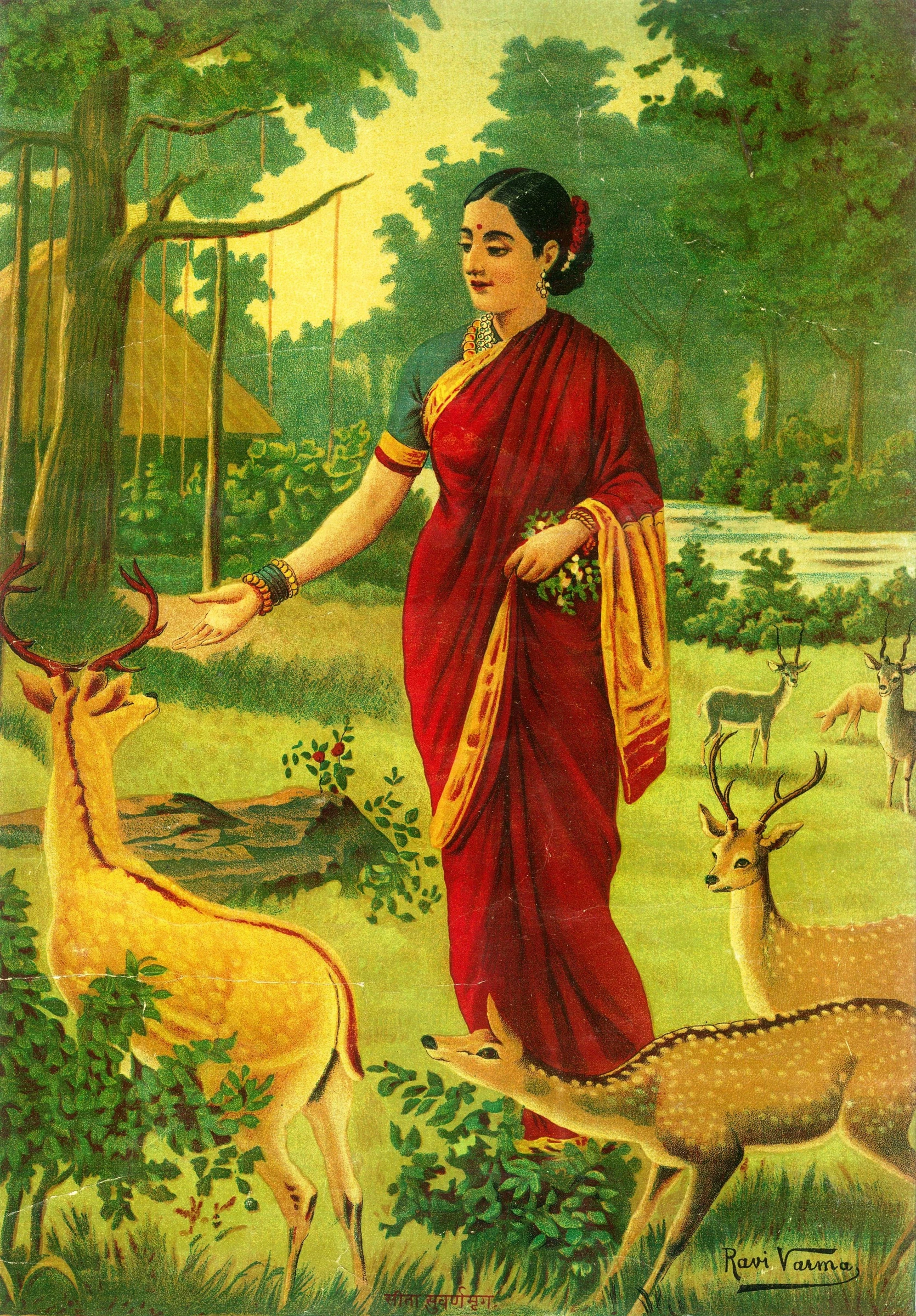 Sita and the Golden Deer or Sita Suvarna Mrig