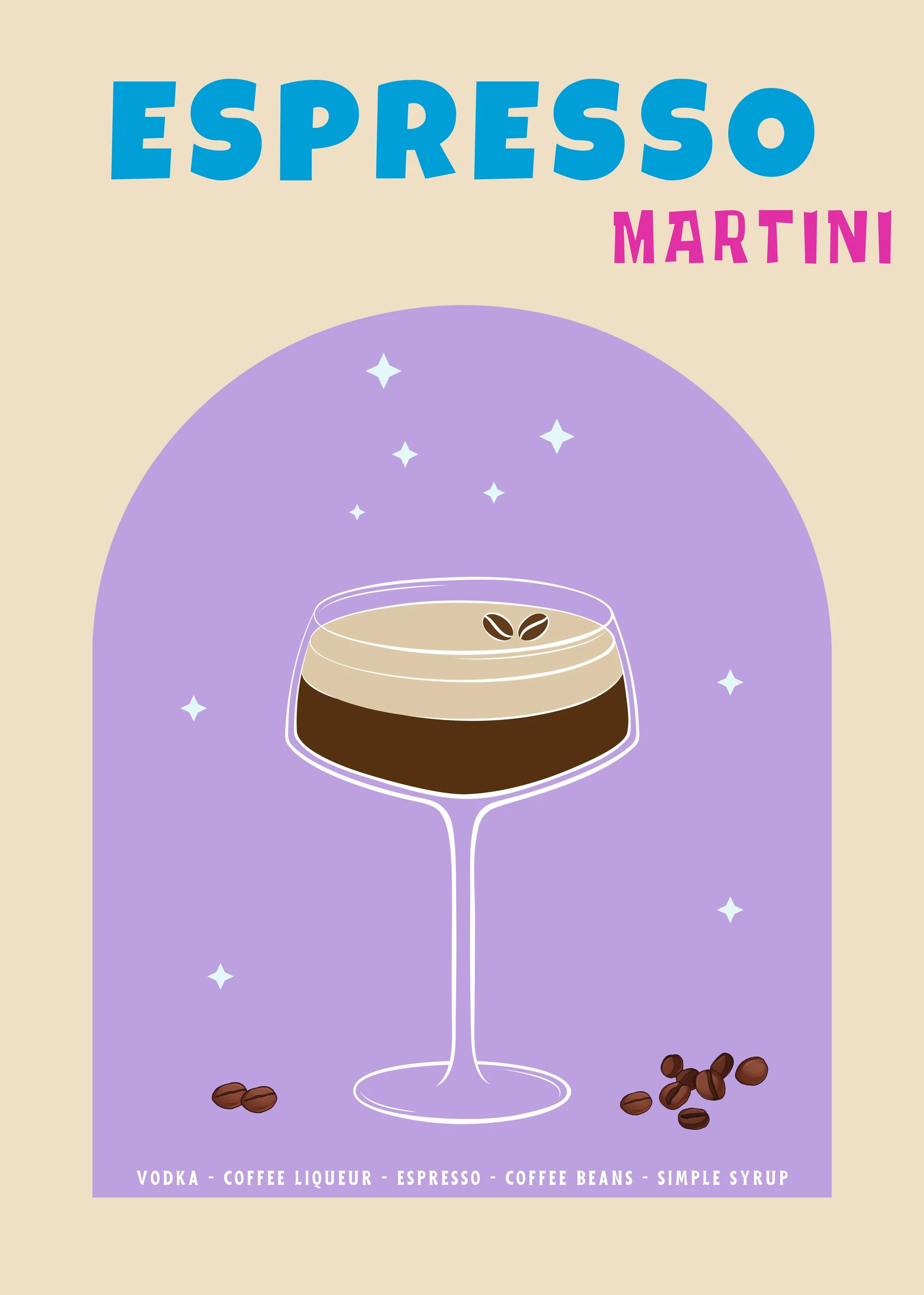 Espresso Martini Poster
